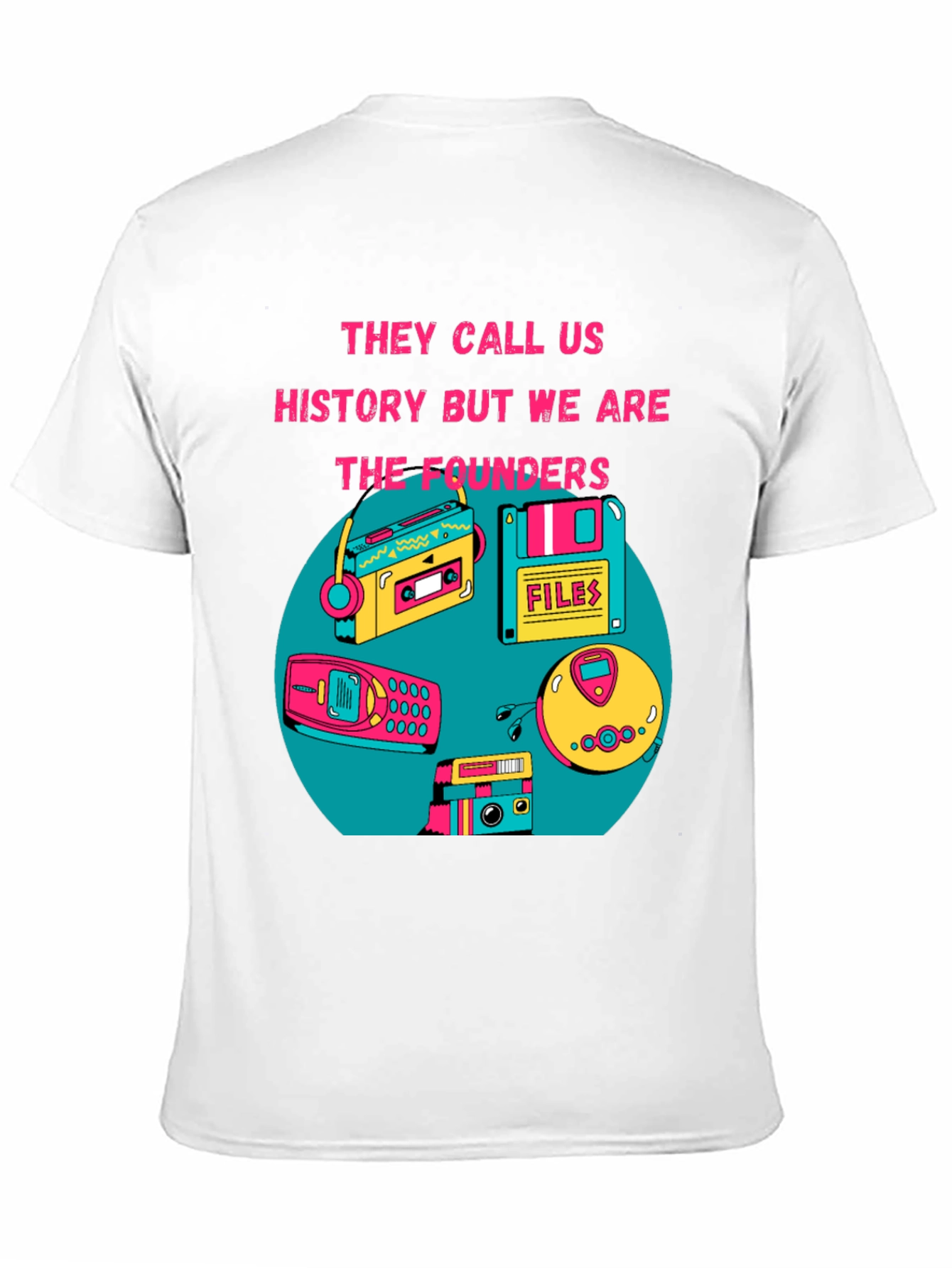 Retro Tech T-Shirt - The Founders Design