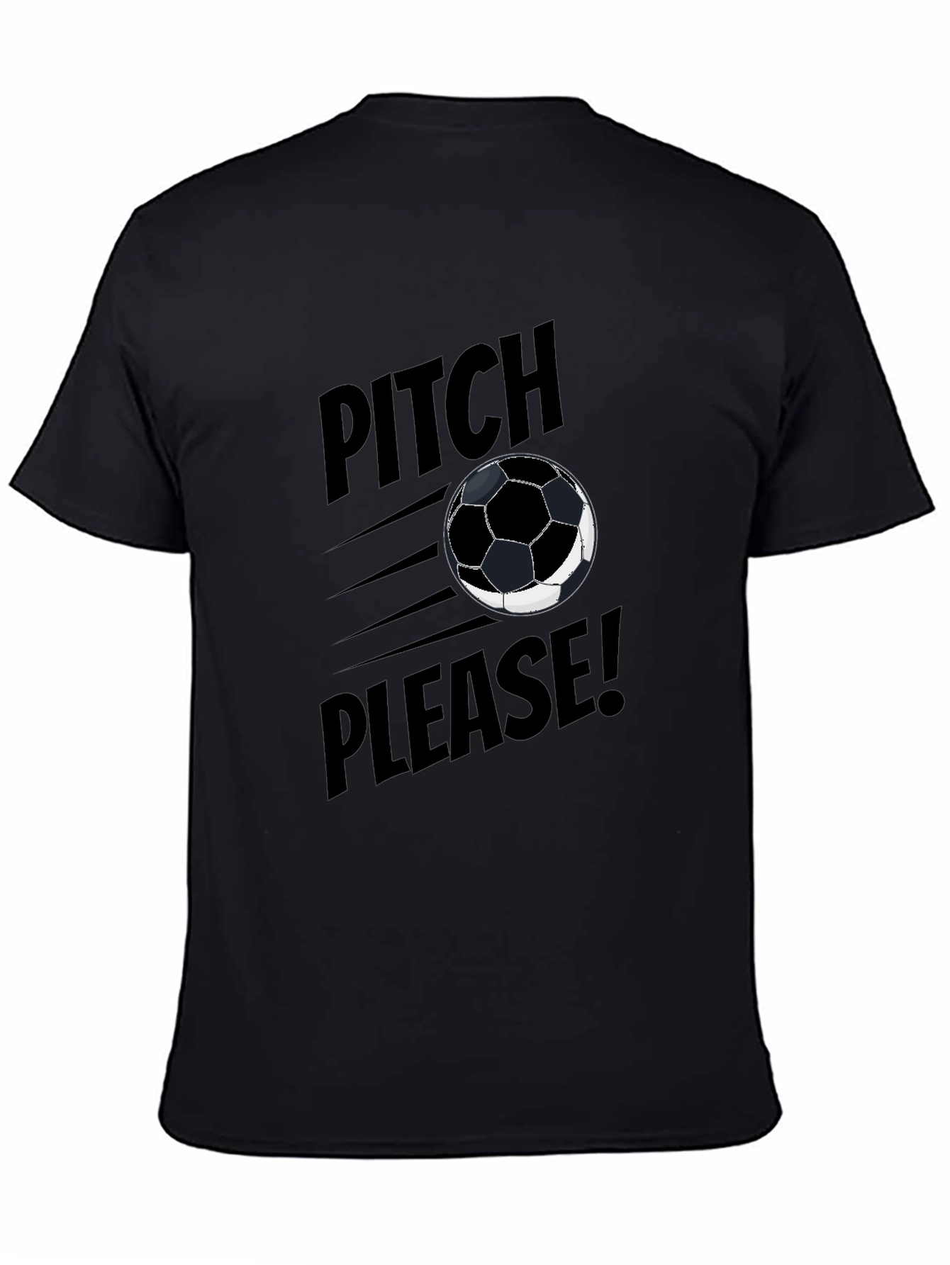 Pitch Please Soccer Ball T-Shirt