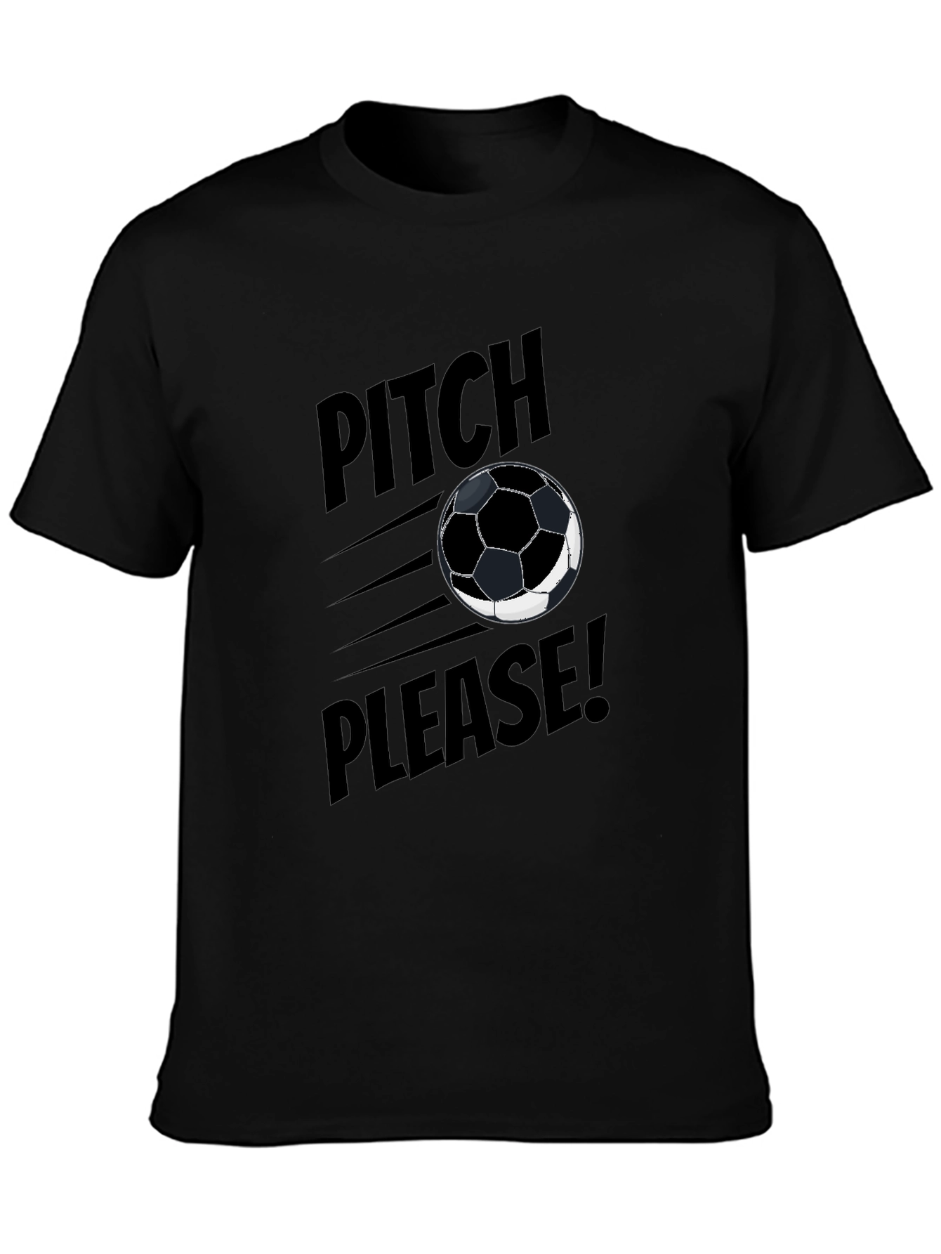 Pitch Please Soccer Ball T-Shirt