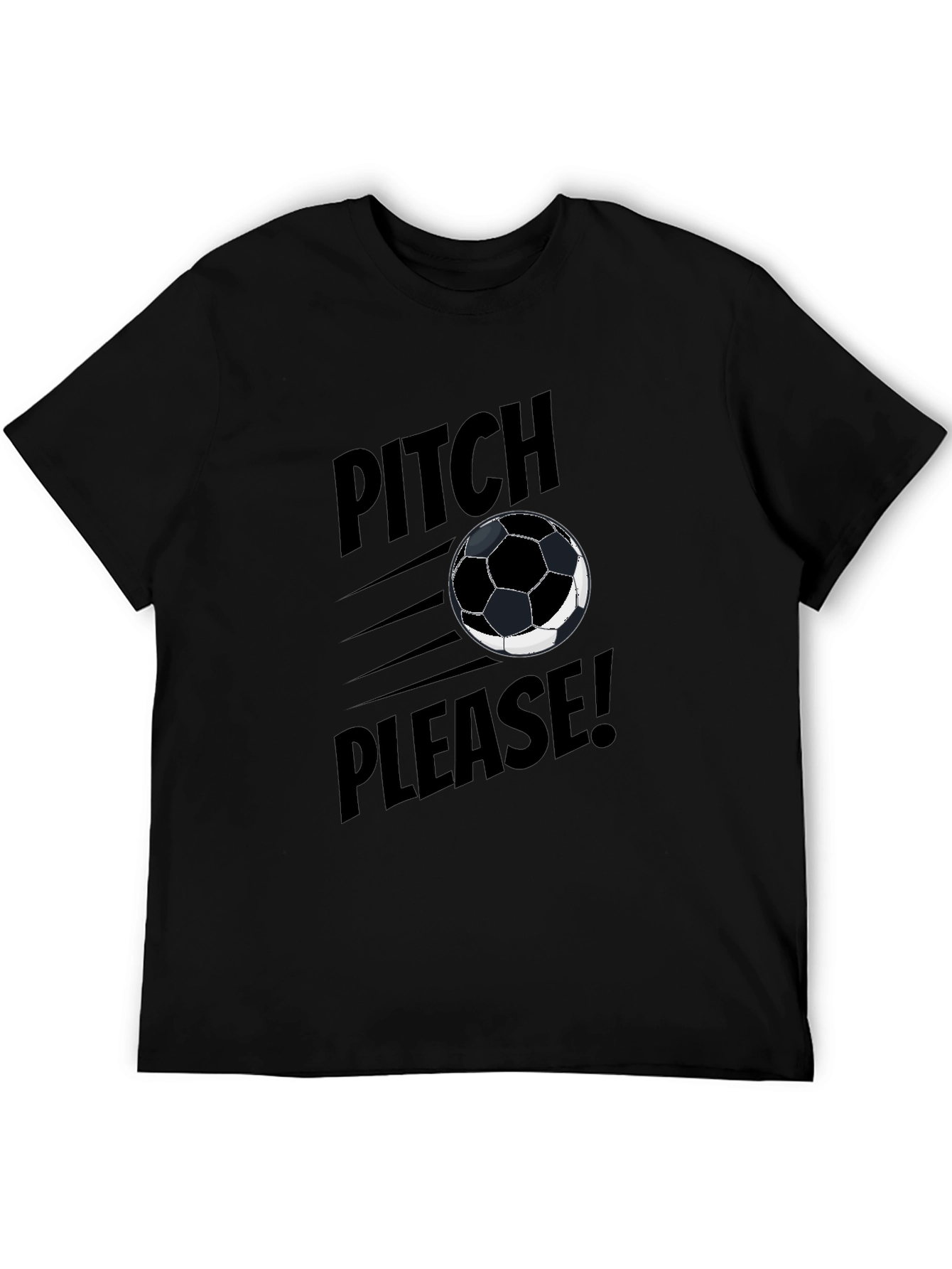 Pitch Please Soccer Ball T-Shirt