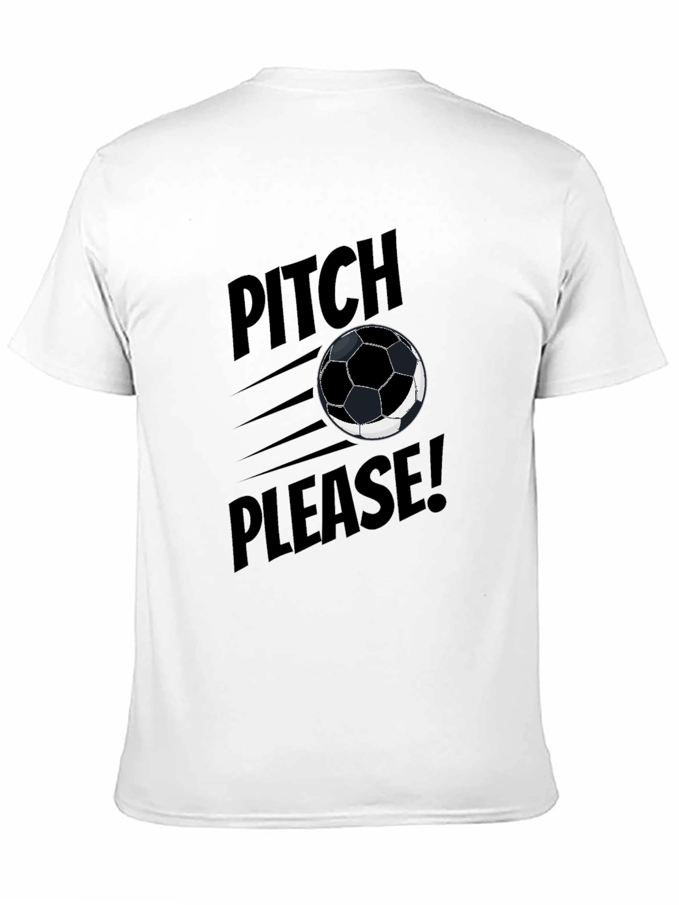Pitch Please Soccer Ball T-Shirt