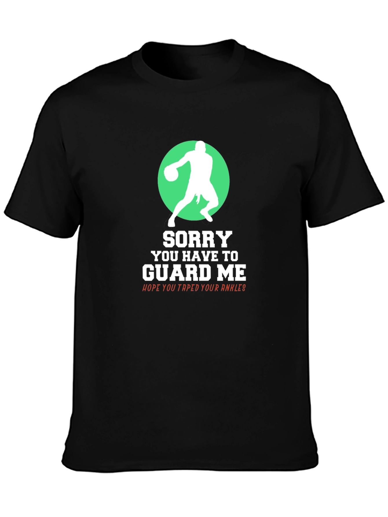 Basketball Player Graphic T-Shirt - Guard Me!