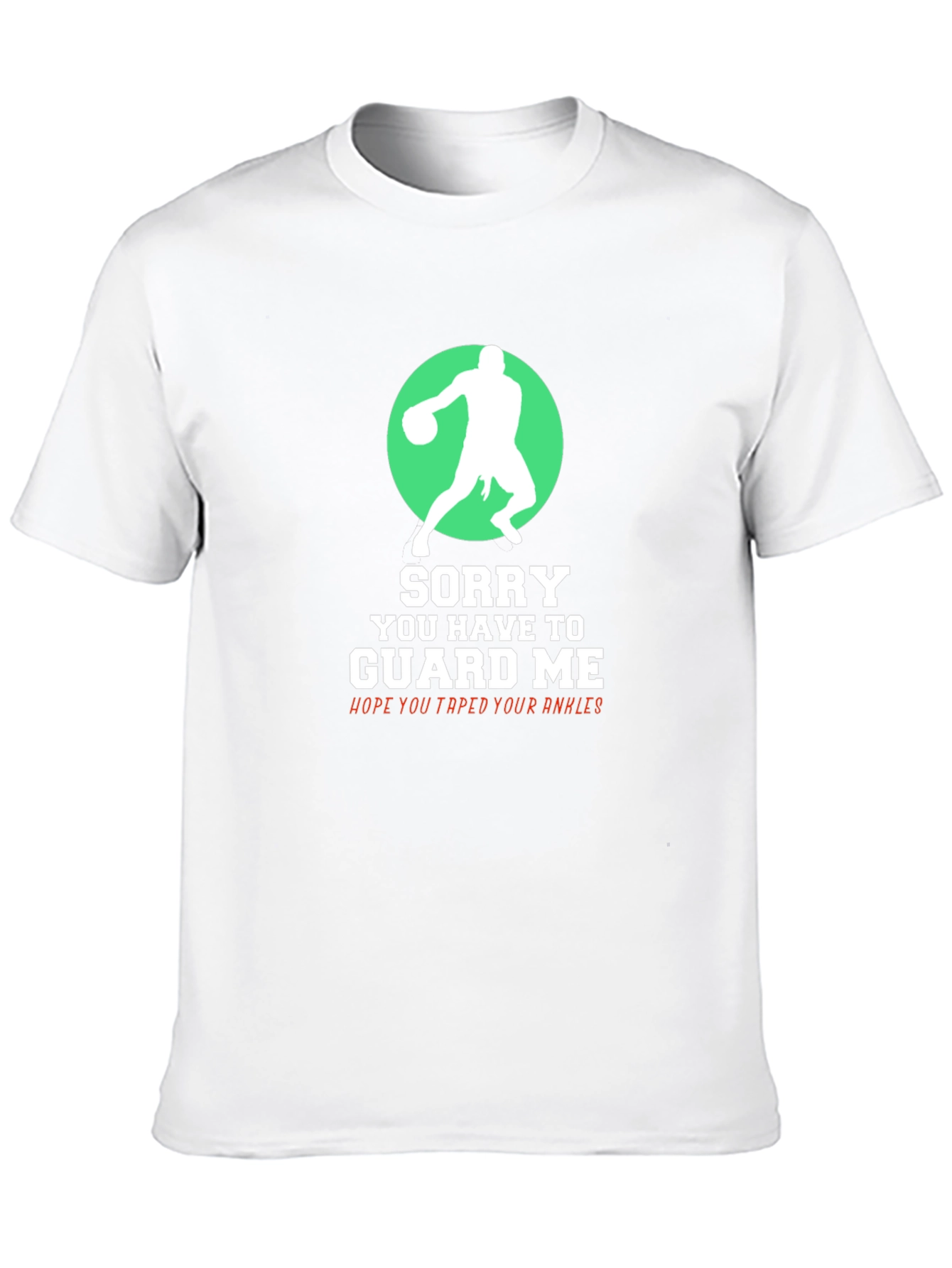 Basketball Player Graphic T-Shirt - Guard Me!