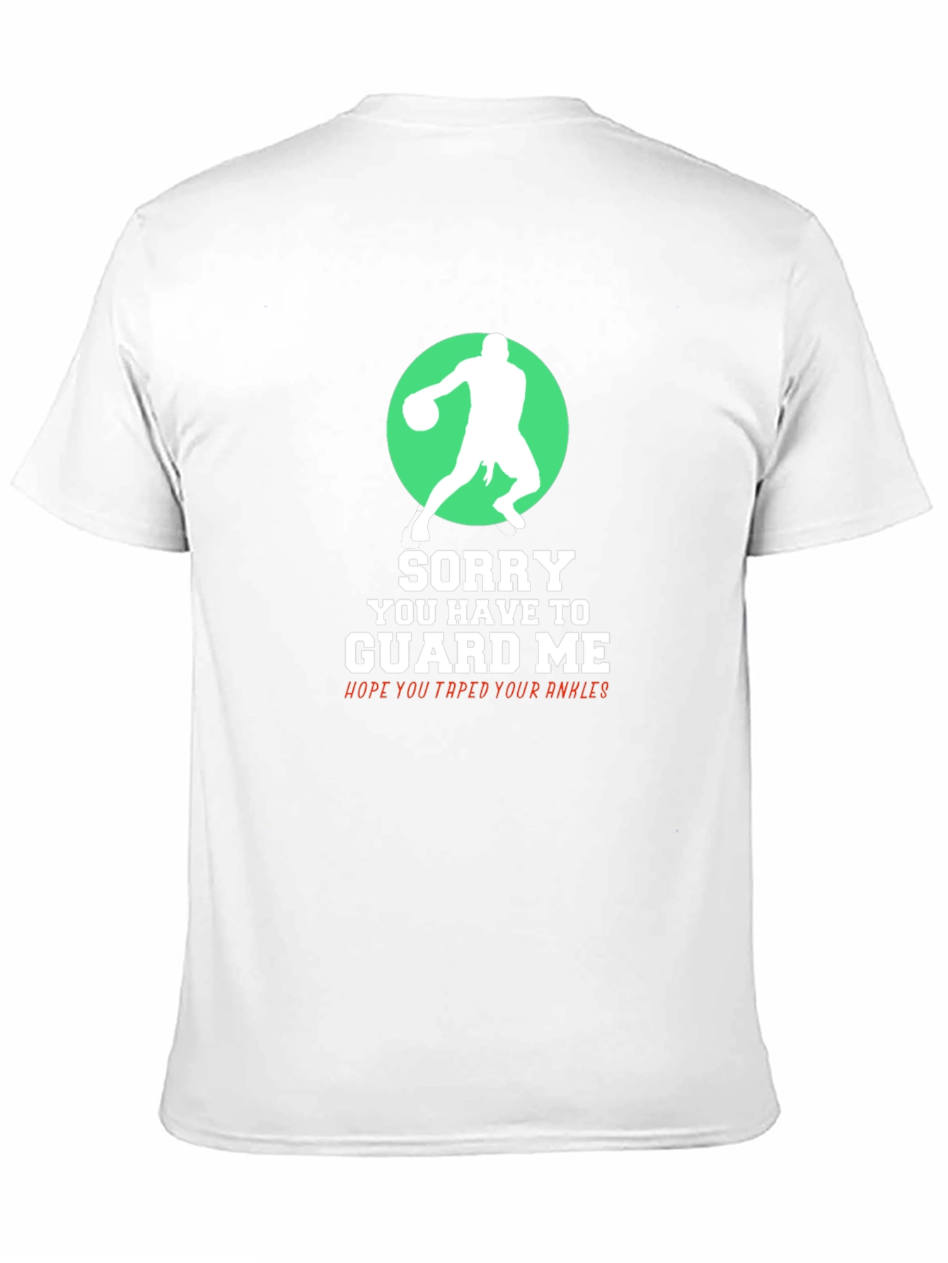 Basketball Player Graphic T-Shirt - Guard Me!