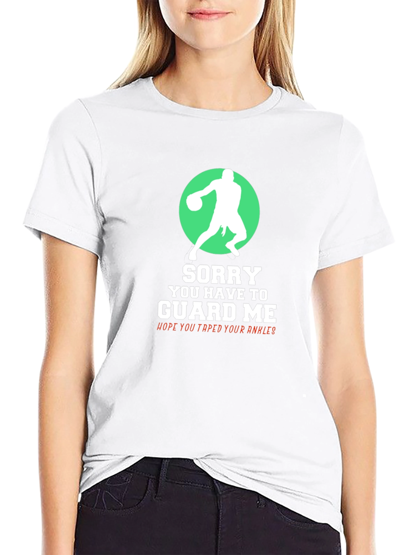 Basketball Player Graphic T-Shirt - Guard Me!
