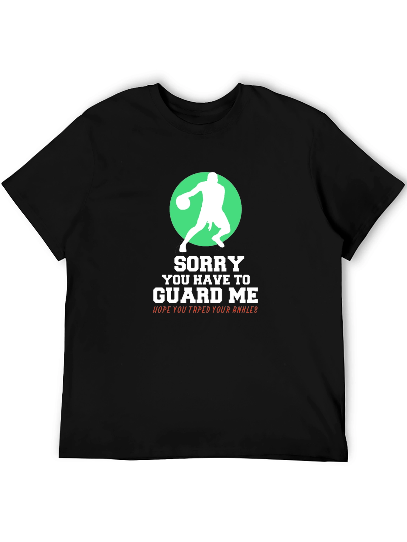 Basketball Player Graphic T-Shirt - Guard Me!