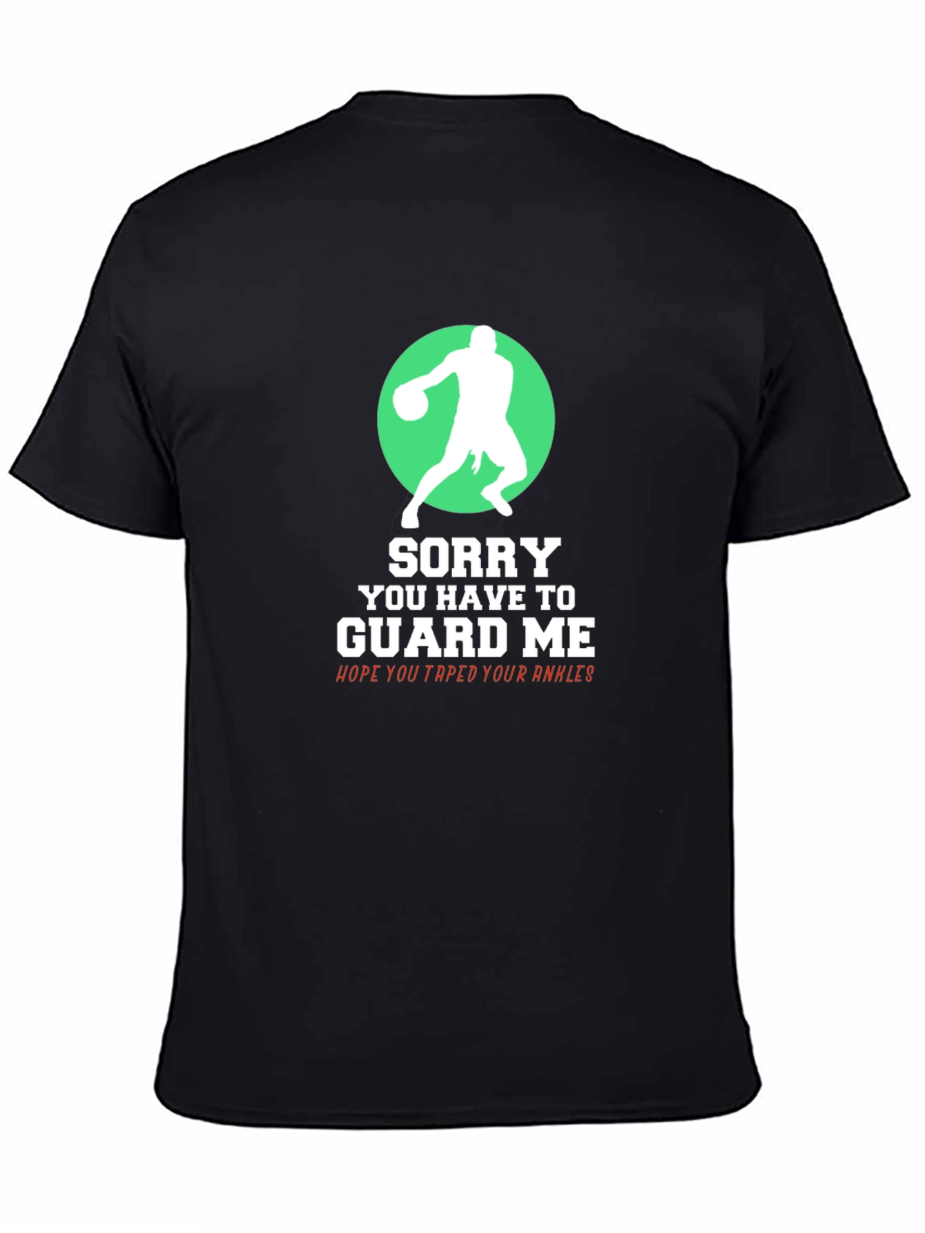 Basketball Player Graphic T-Shirt - Guard Me!