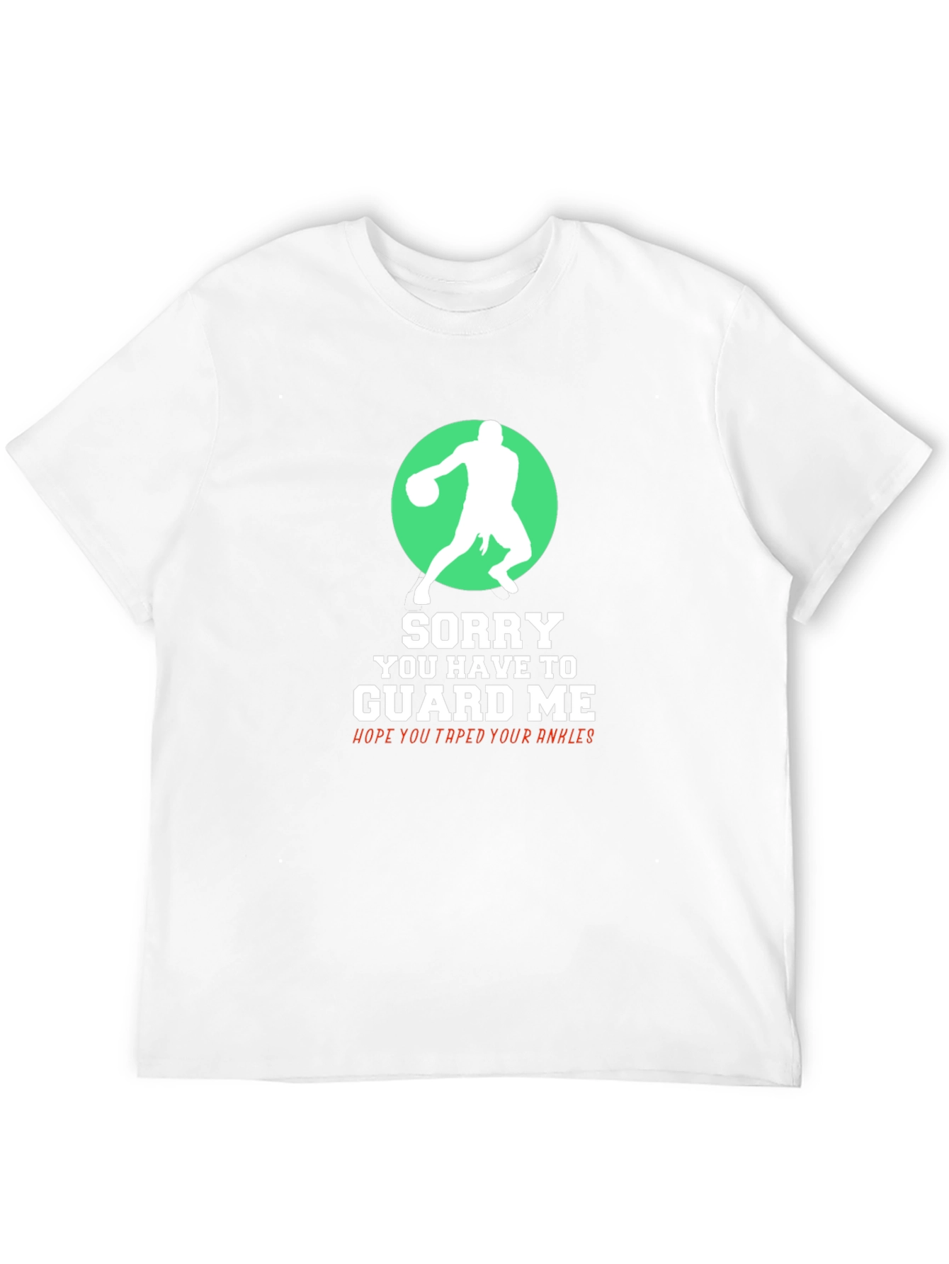 Basketball Player Graphic T-Shirt - Guard Me!