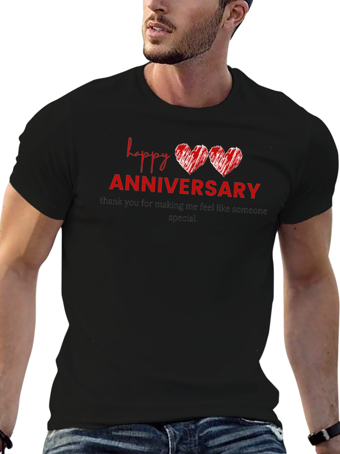 Happy Anniversary Graphic T-Shirt
