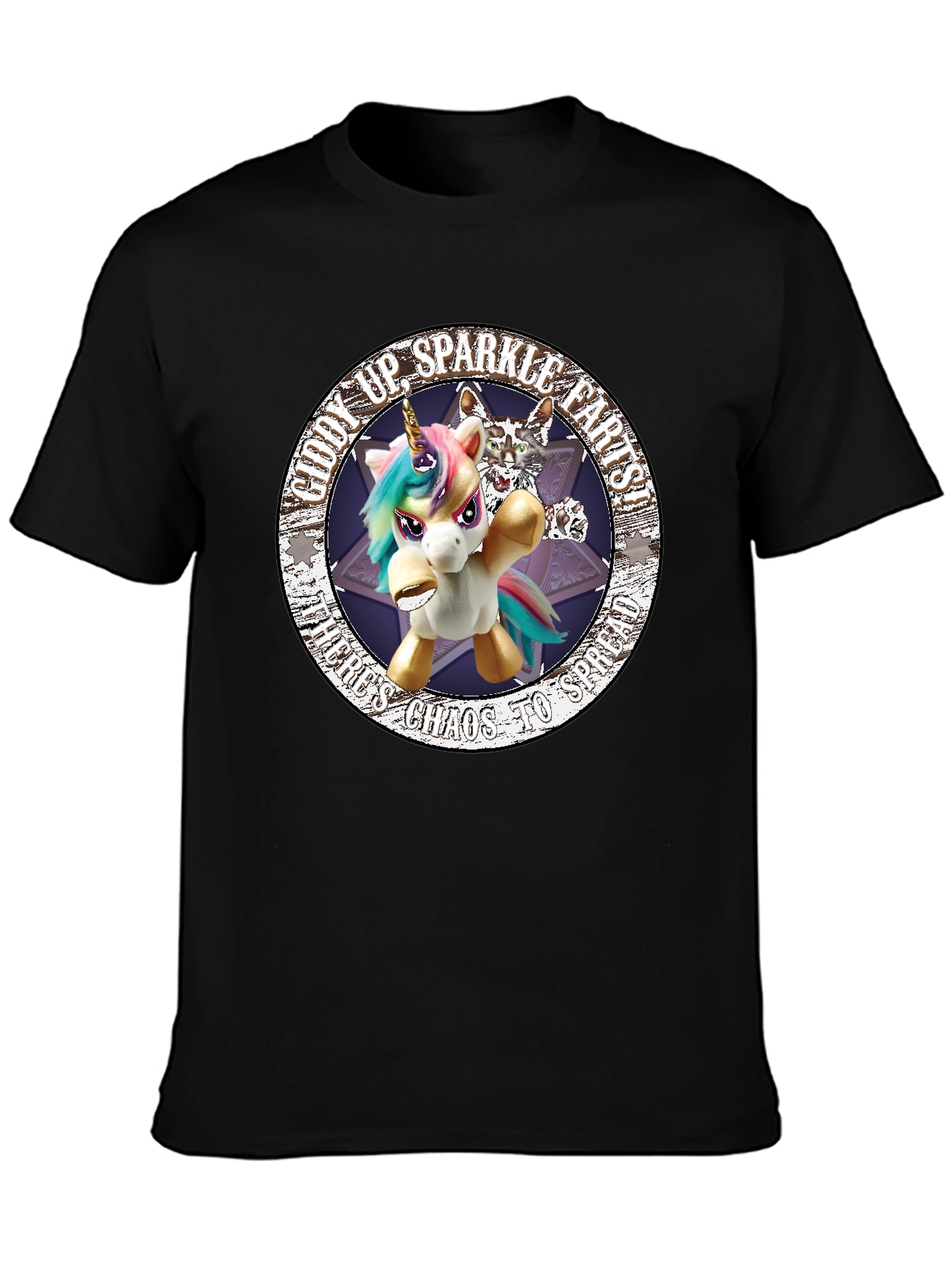 Giddy Up Sparkle Farts Graphic Tee