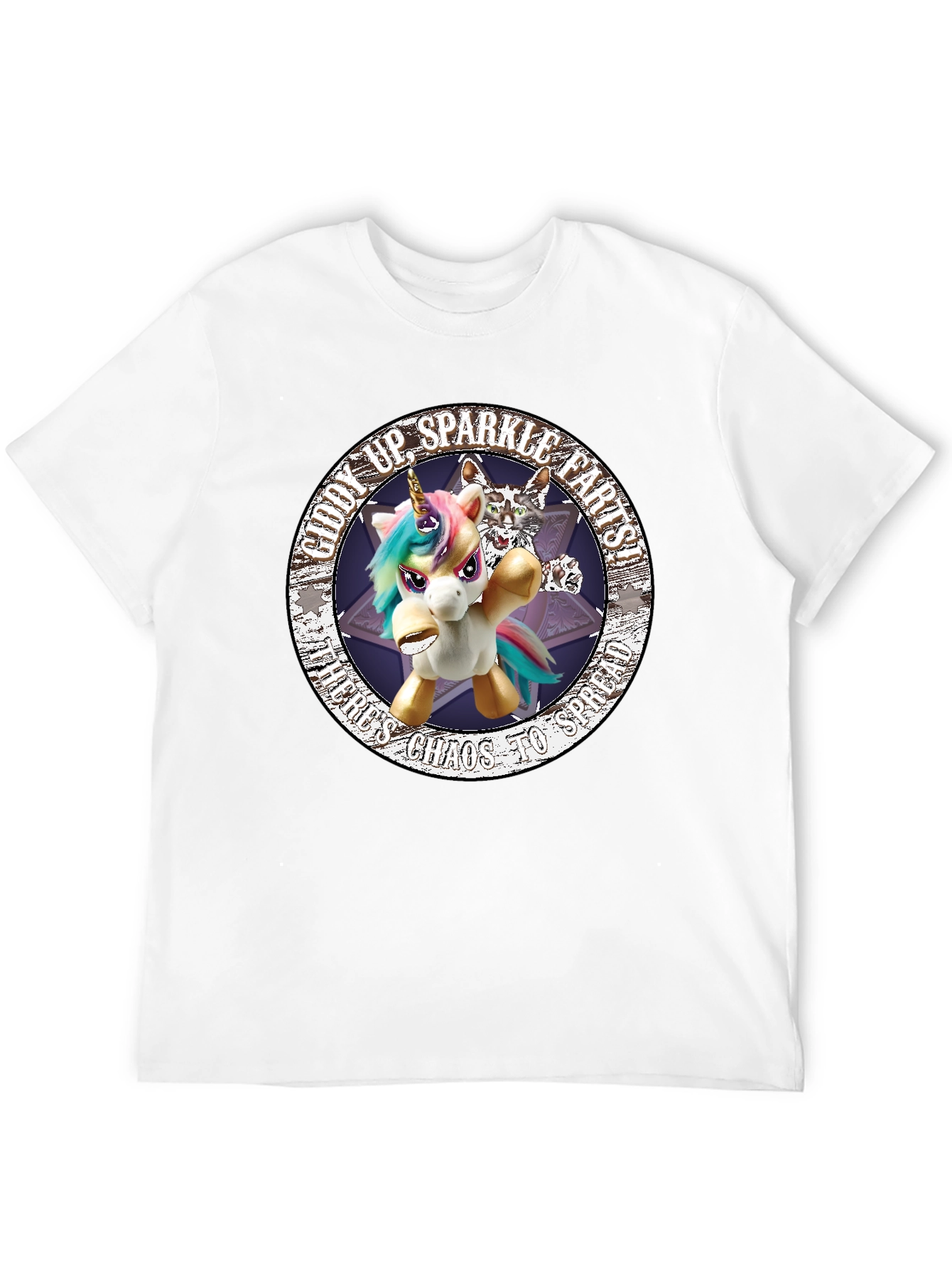 Giddy Up Sparkle Farts Graphic Tee