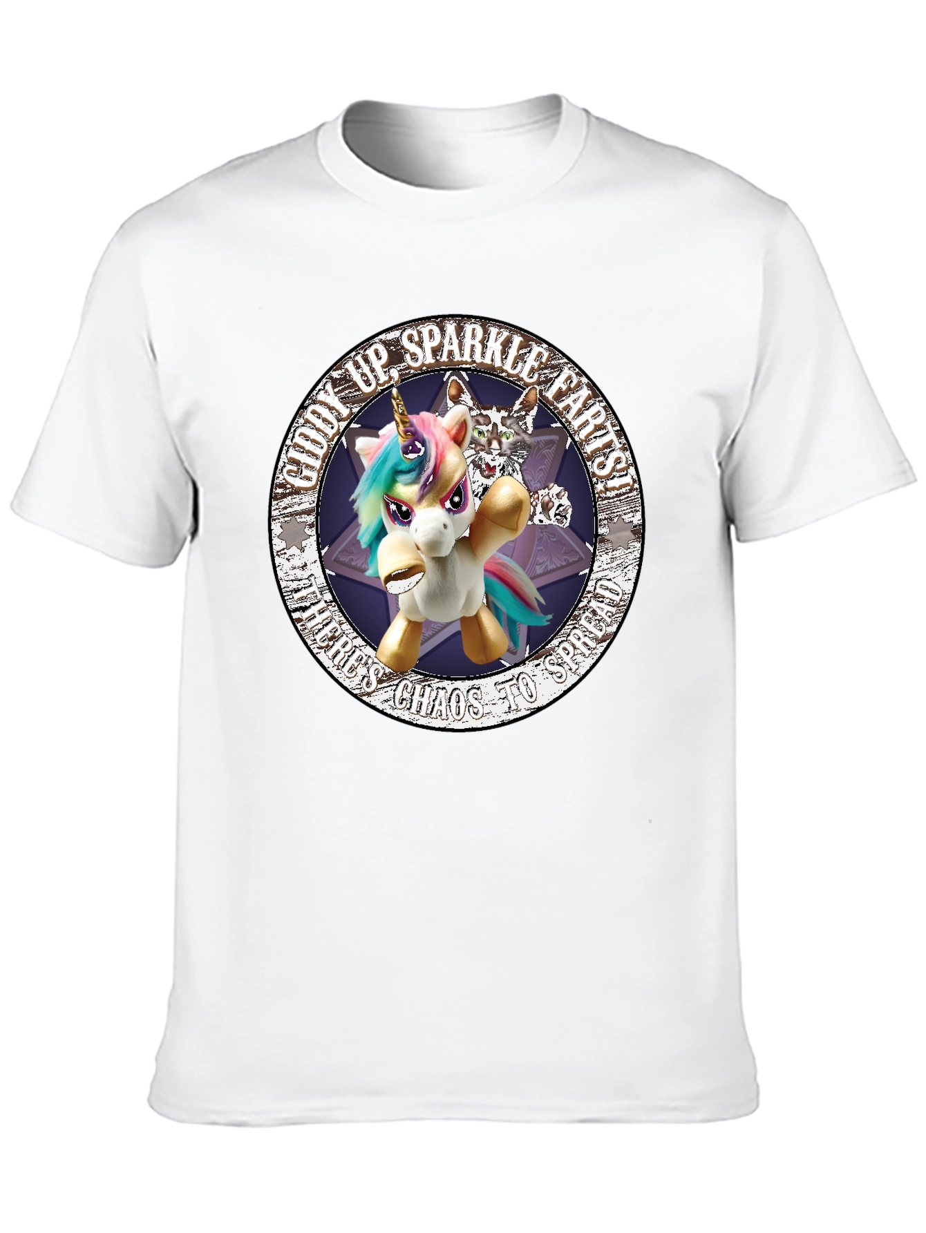 Giddy Up Sparkle Farts Graphic Tee