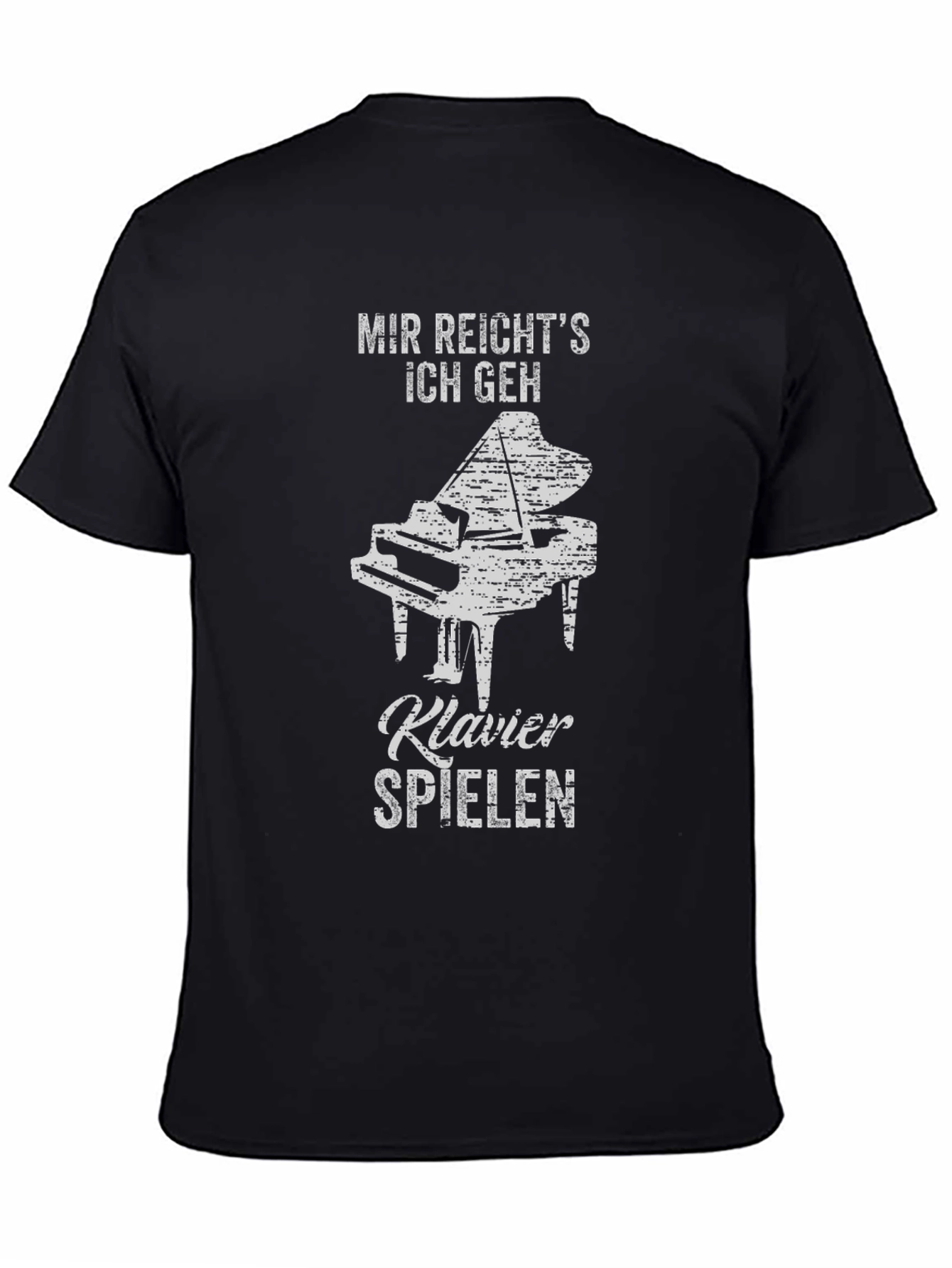 Mir Reichts T-Shirt - Piano Lover Tee