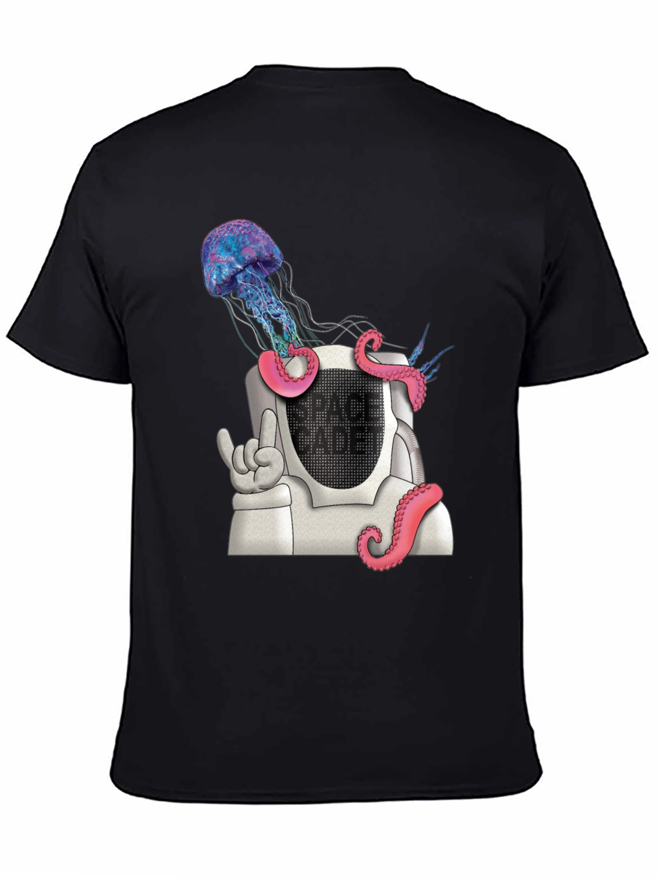 Space Cadet Graphic Tee - Quirky Astronaut Design
