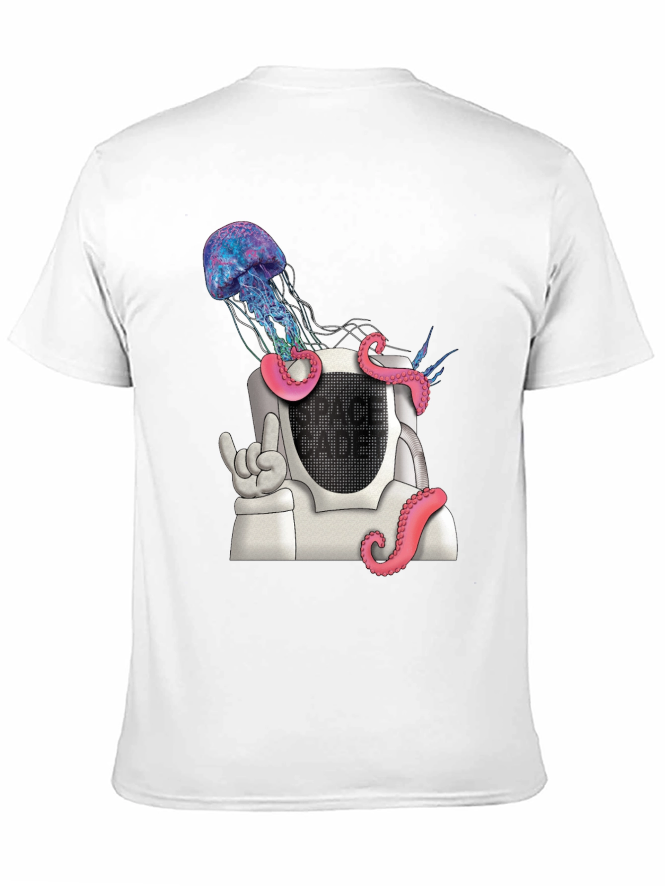 Space Cadet Graphic Tee - Quirky Astronaut Design
