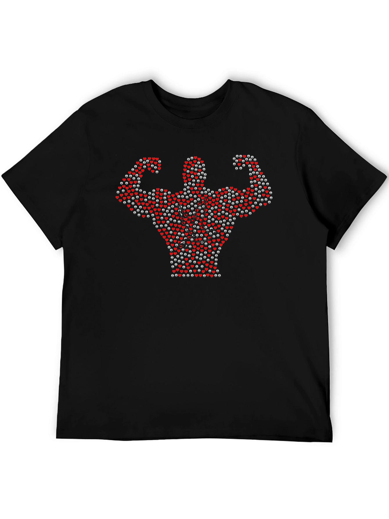 Heart Muscle Man Graphic T-Shirt