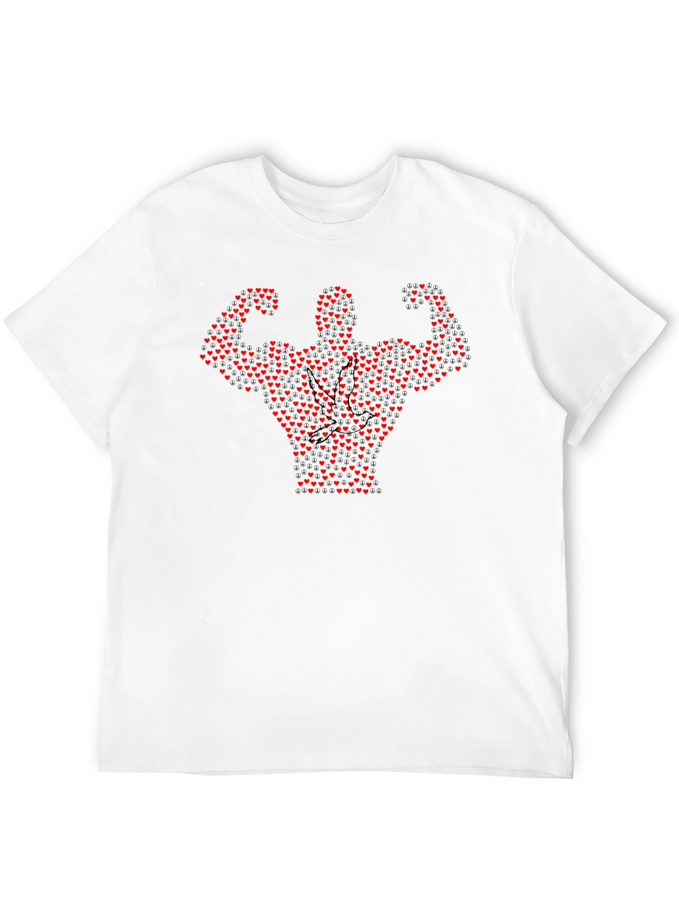 Heart Muscle Man Graphic T-Shirt
