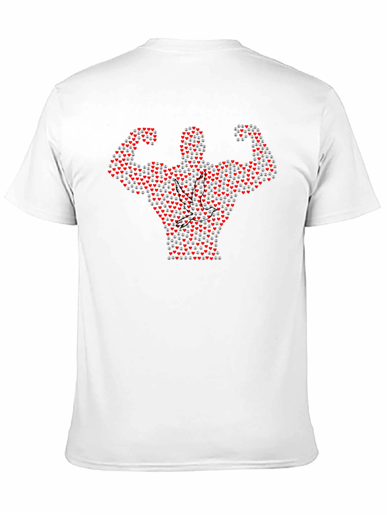 Heart Muscle Man Graphic T-Shirt