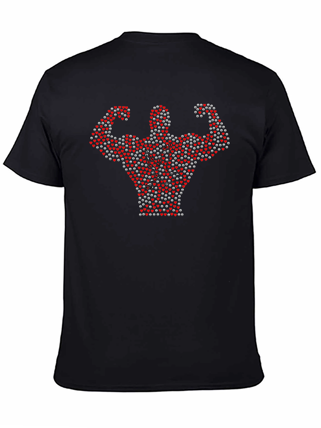 Heart Muscle Man Graphic T-Shirt