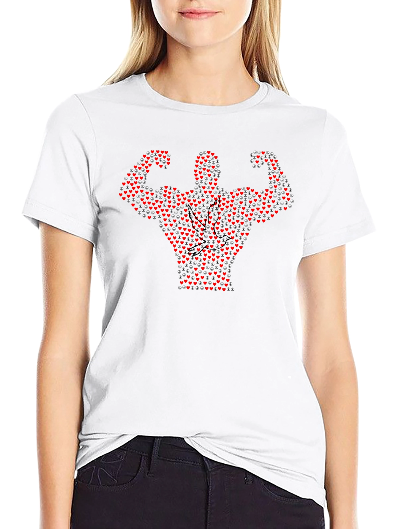 Heart Muscle Man Graphic T-Shirt