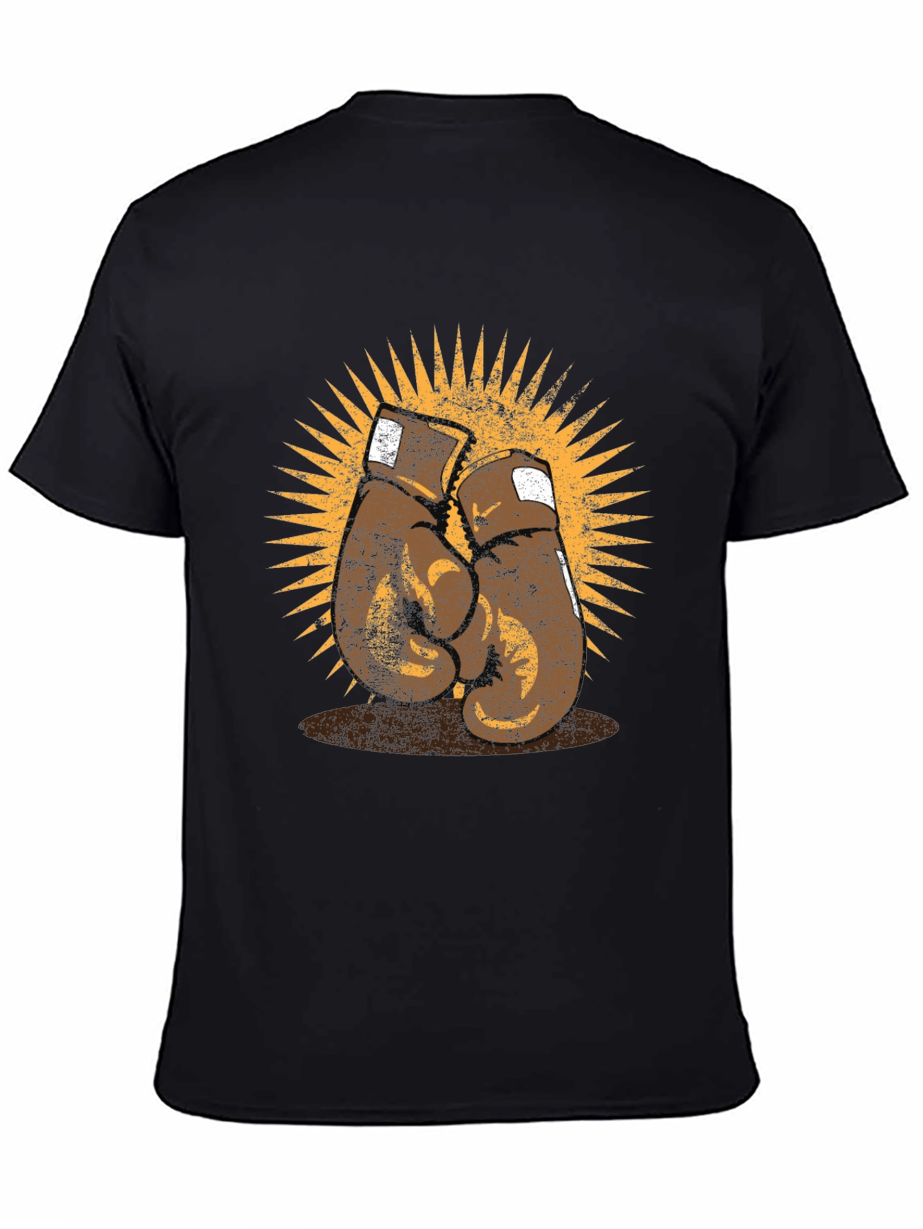 Retro Boxing Gloves Graphic T-Shirt