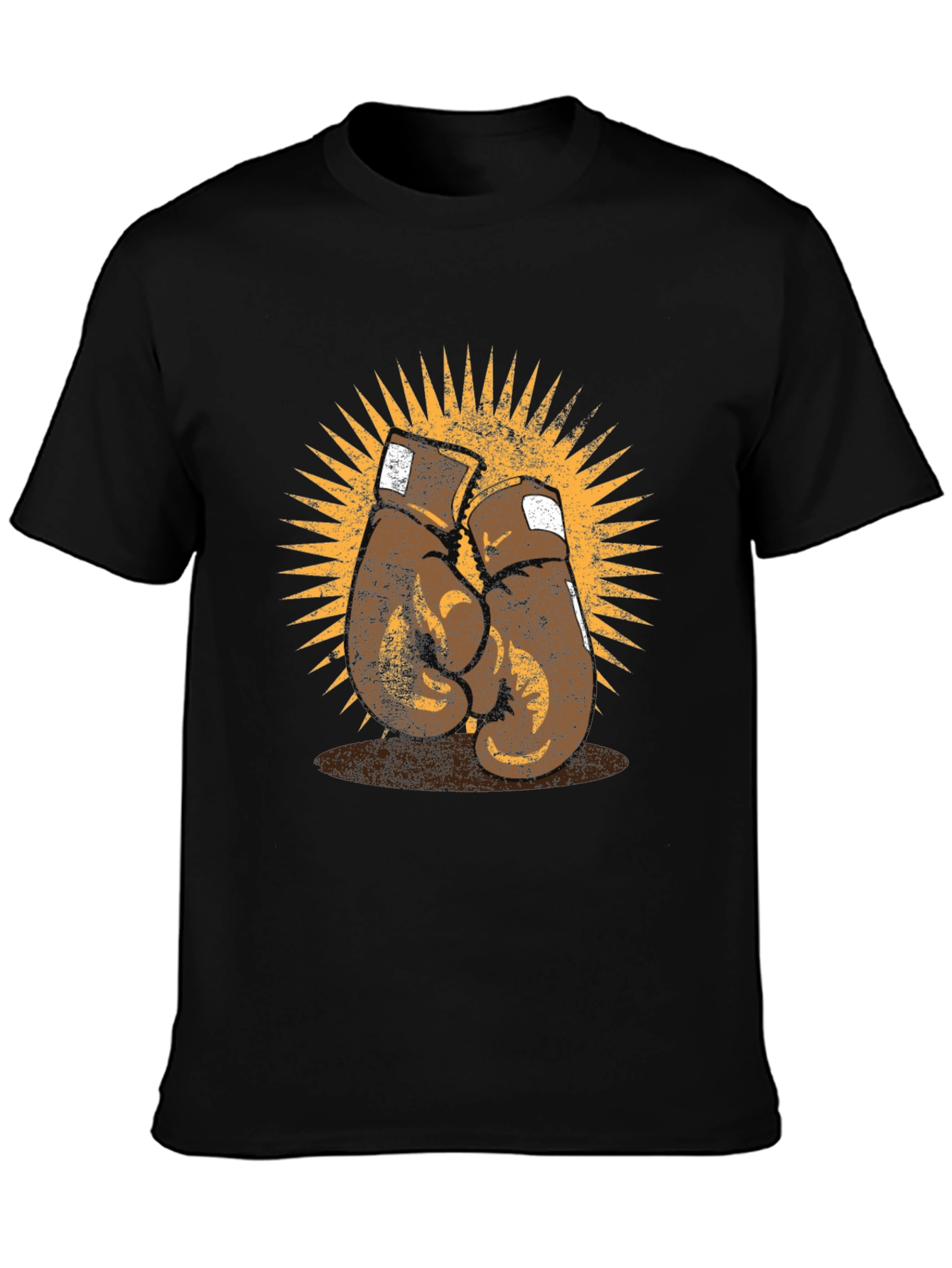 Retro Boxing Gloves Graphic T-Shirt