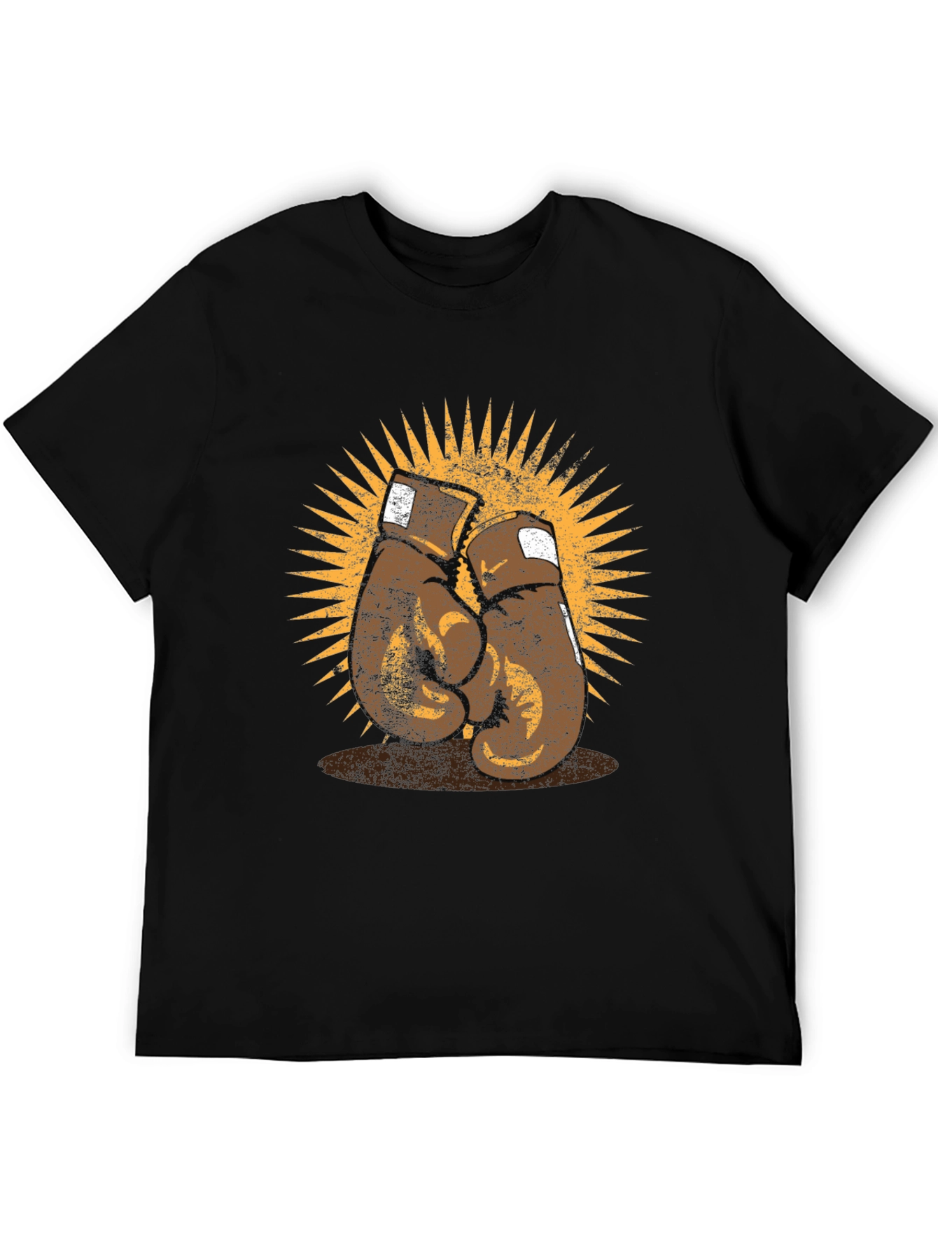 Retro Boxing Gloves Graphic T-Shirt