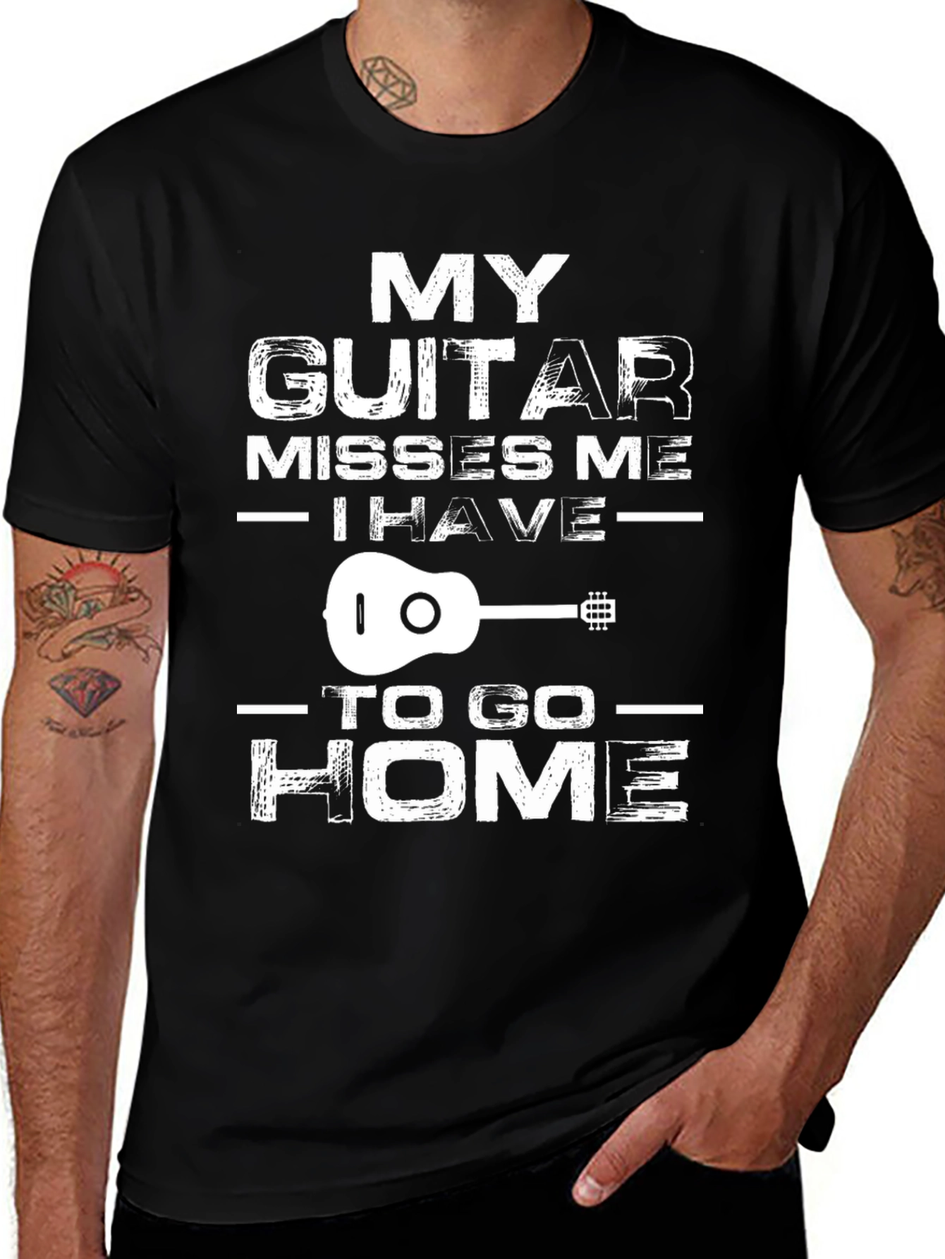 My Guitar Misses Me T-Shirt