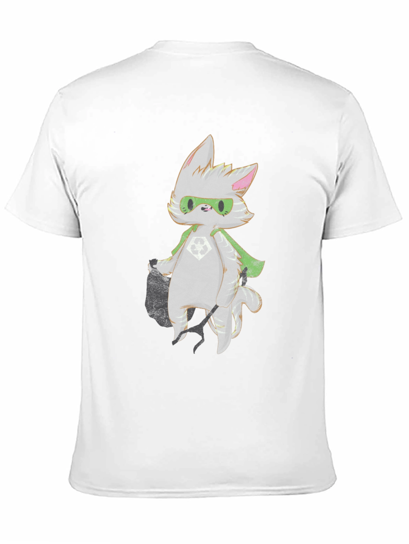 Super Cat T-Shirt - Graphic Print Tee