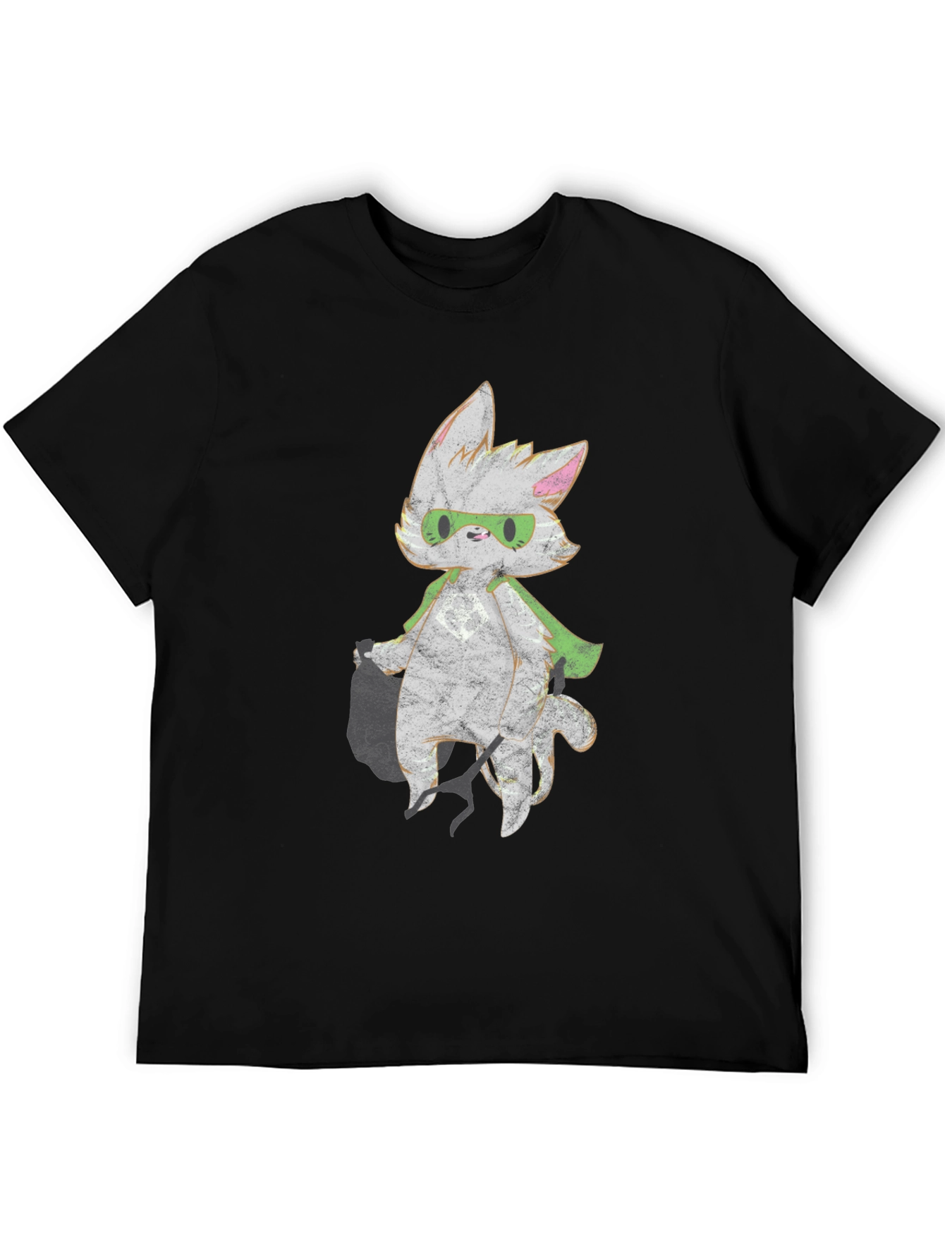 Super Cat T-Shirt - Graphic Print Tee