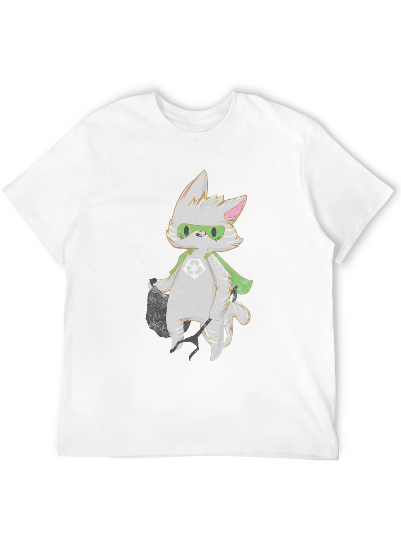 Super Cat T-Shirt - Graphic Print Tee