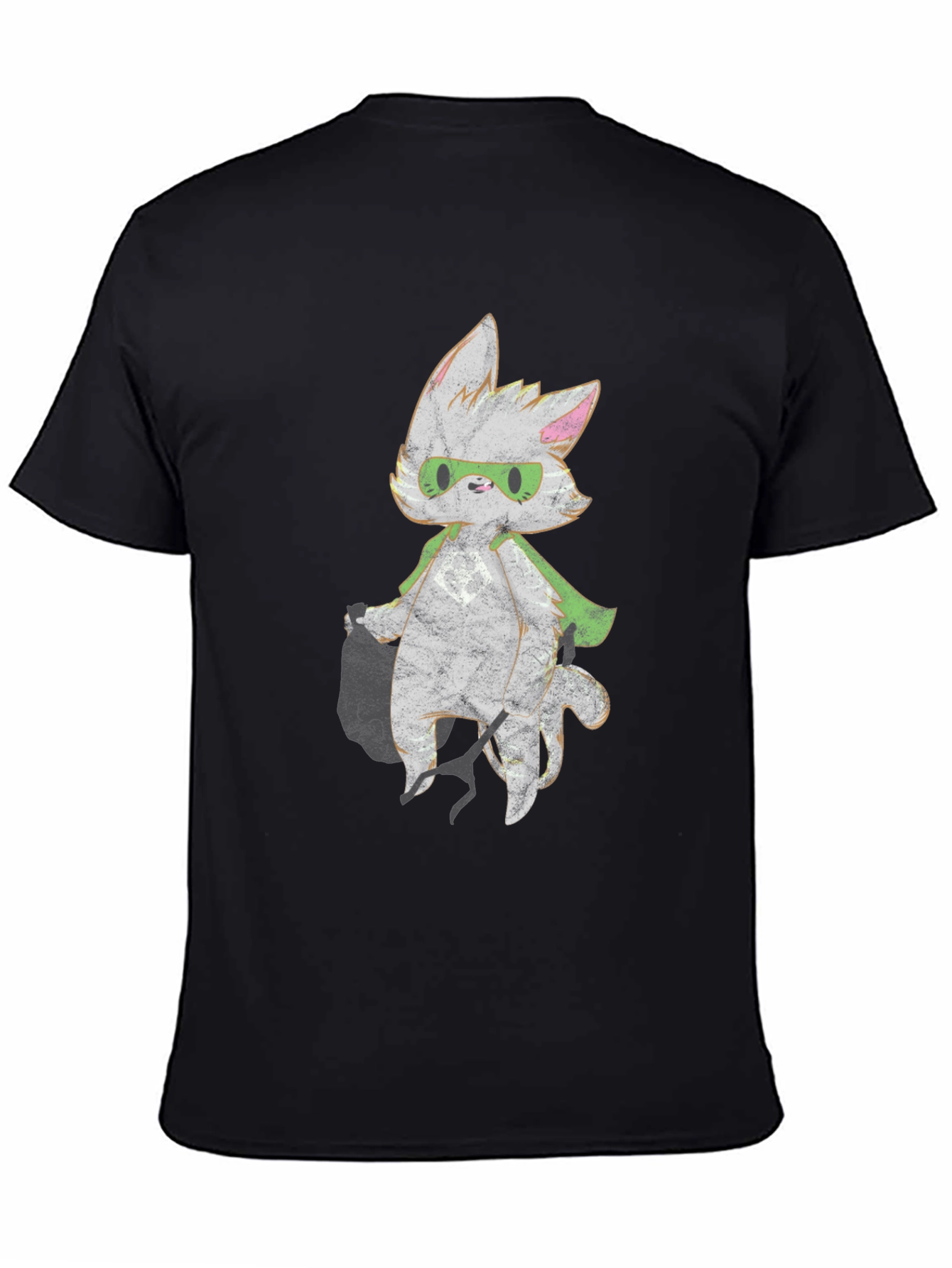 Super Cat T-Shirt - Graphic Print Tee