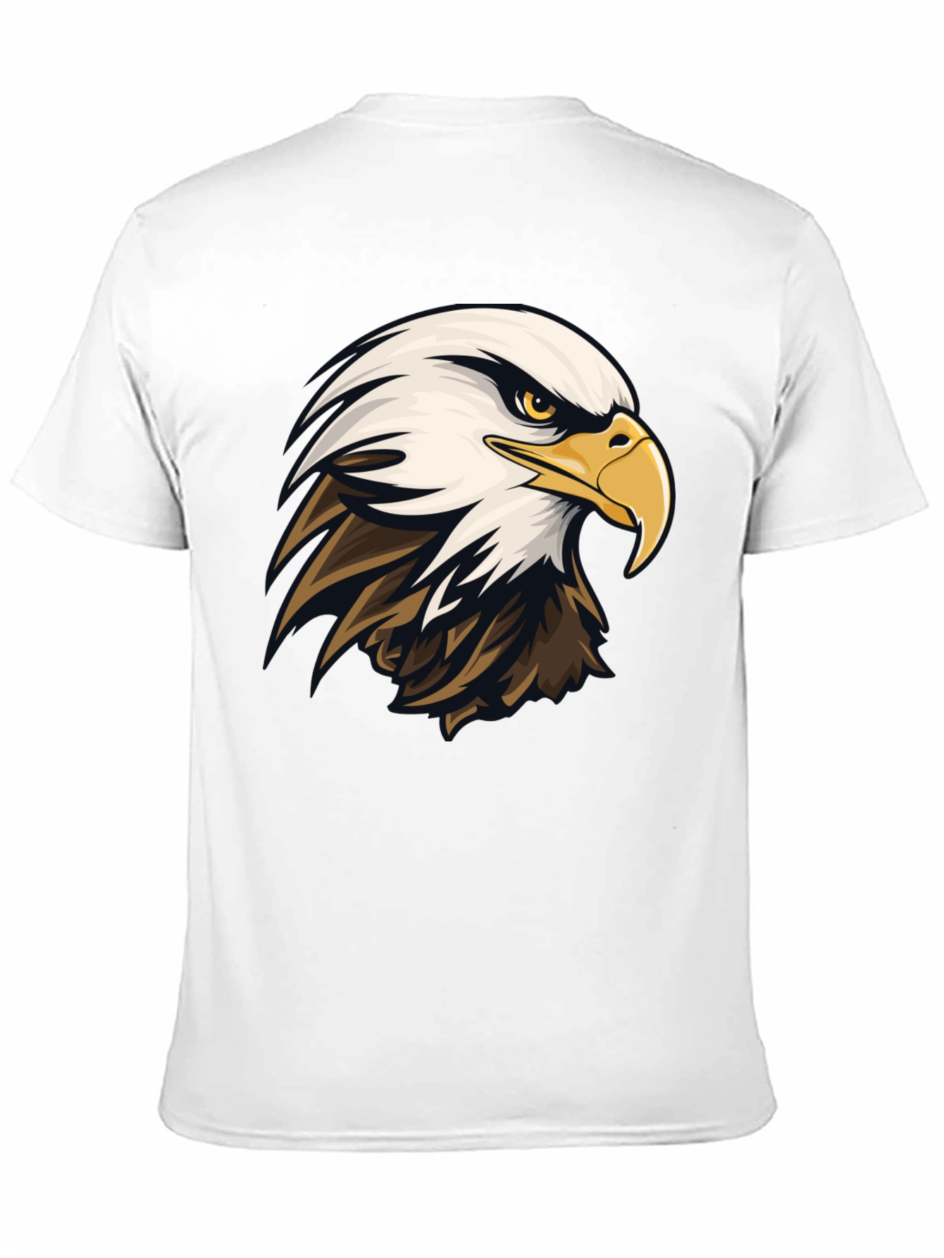 Bald Eagle Graphic Tee - Mens Black T-Shirt