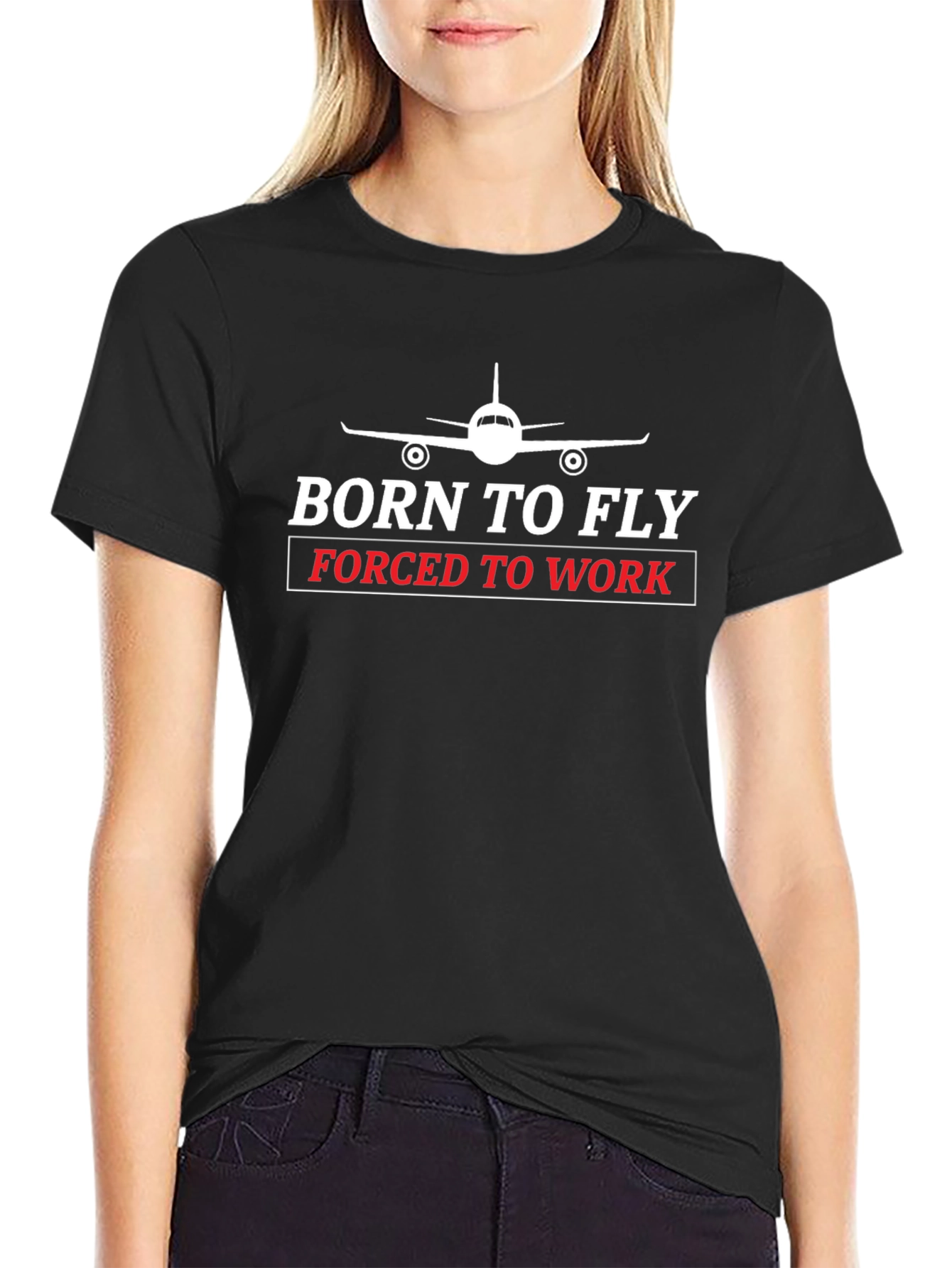 Born to Fly T-Shirt - Aviation Enthusiast Tee