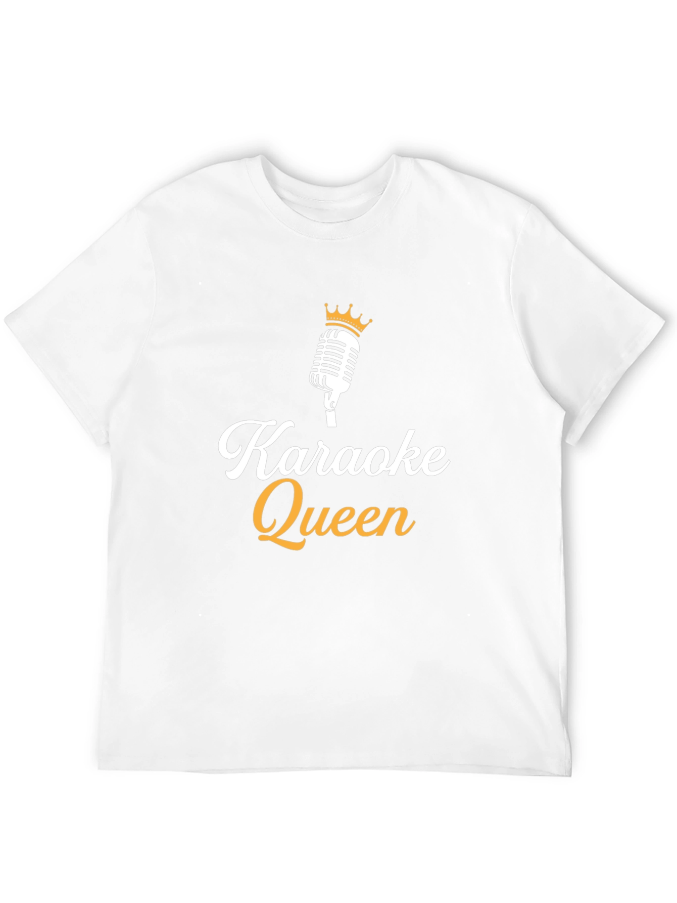 Karaoke Queen Black T-Shirt - Sing Your Heart Out!