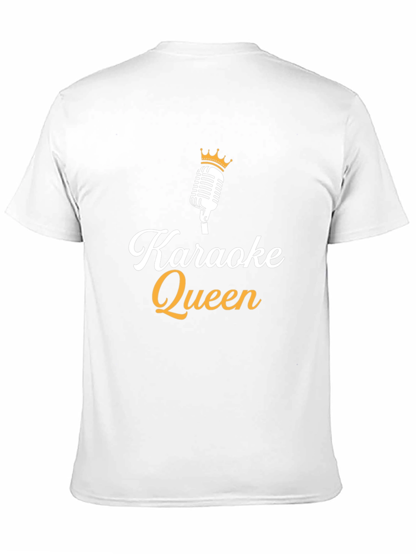 Karaoke Queen Black T-Shirt - Sing Your Heart Out!
