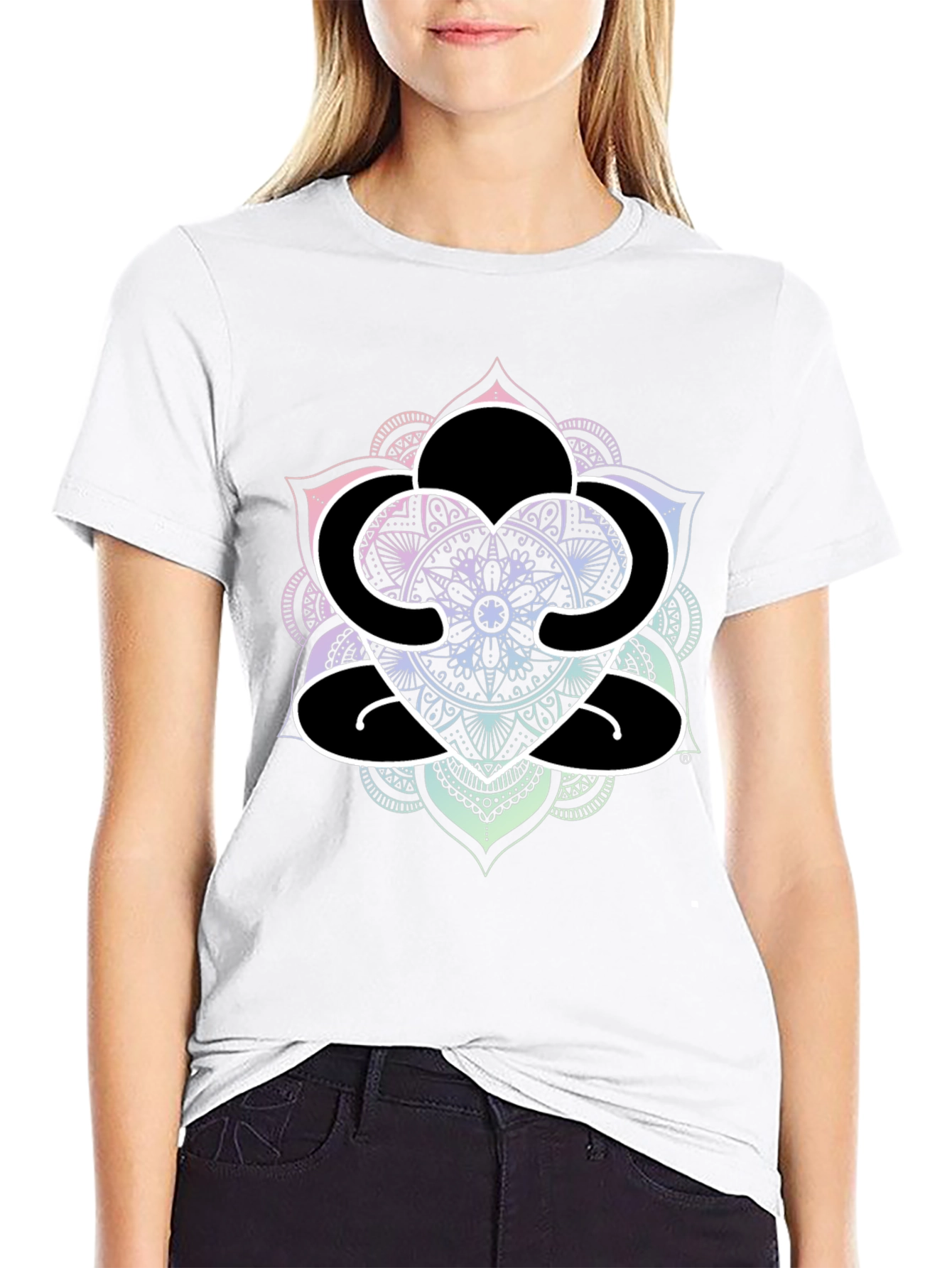Om Mandala Graphic Tee - Yoga Meditation Shirt