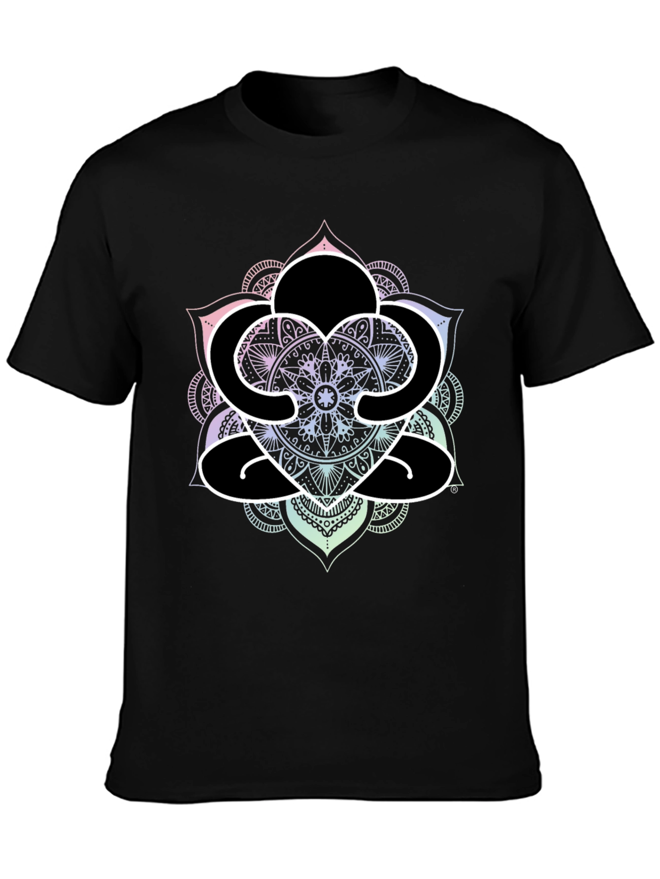 Om Mandala Graphic Tee - Yoga Meditation Shirt