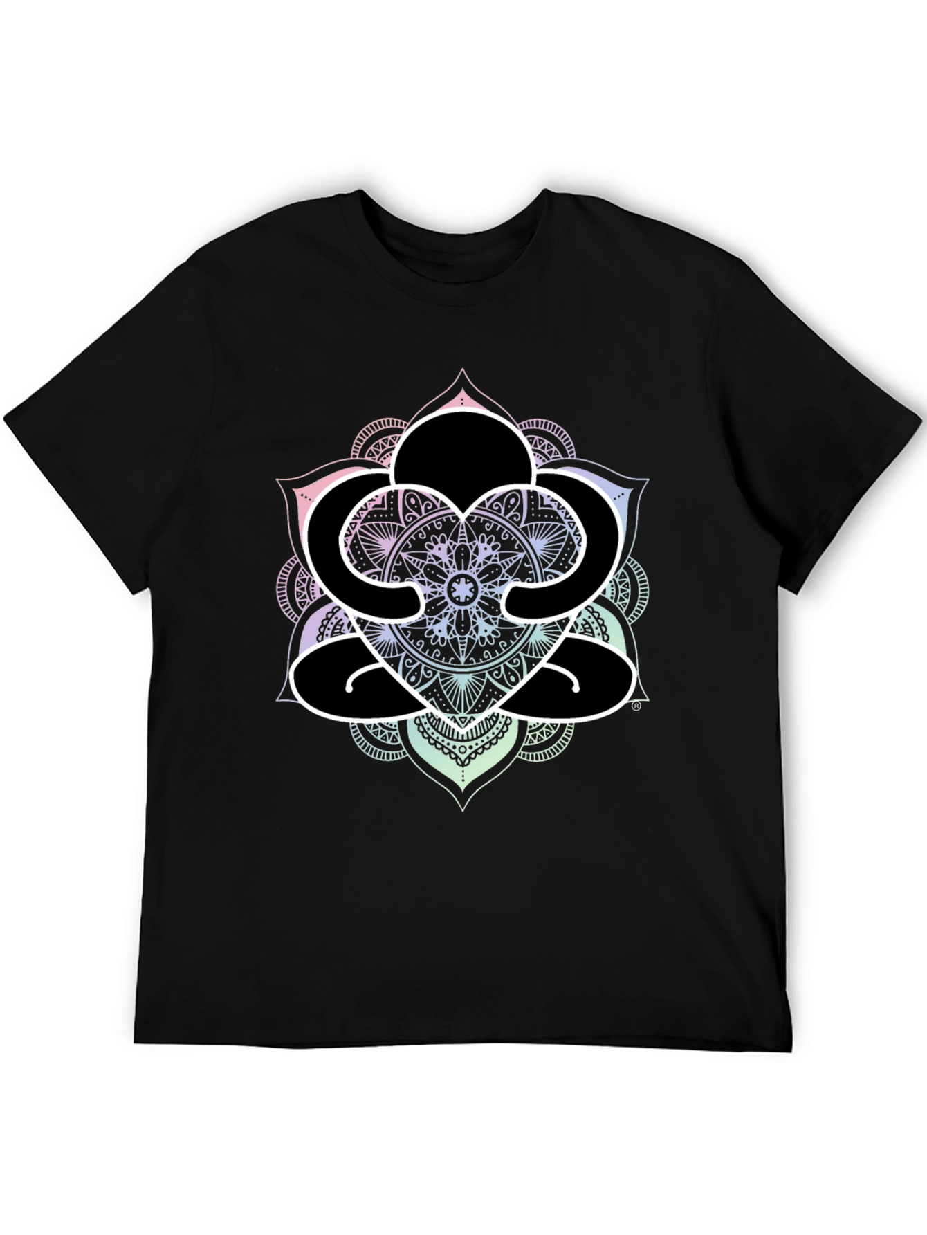 Om Mandala Graphic Tee - Yoga Meditation Shirt