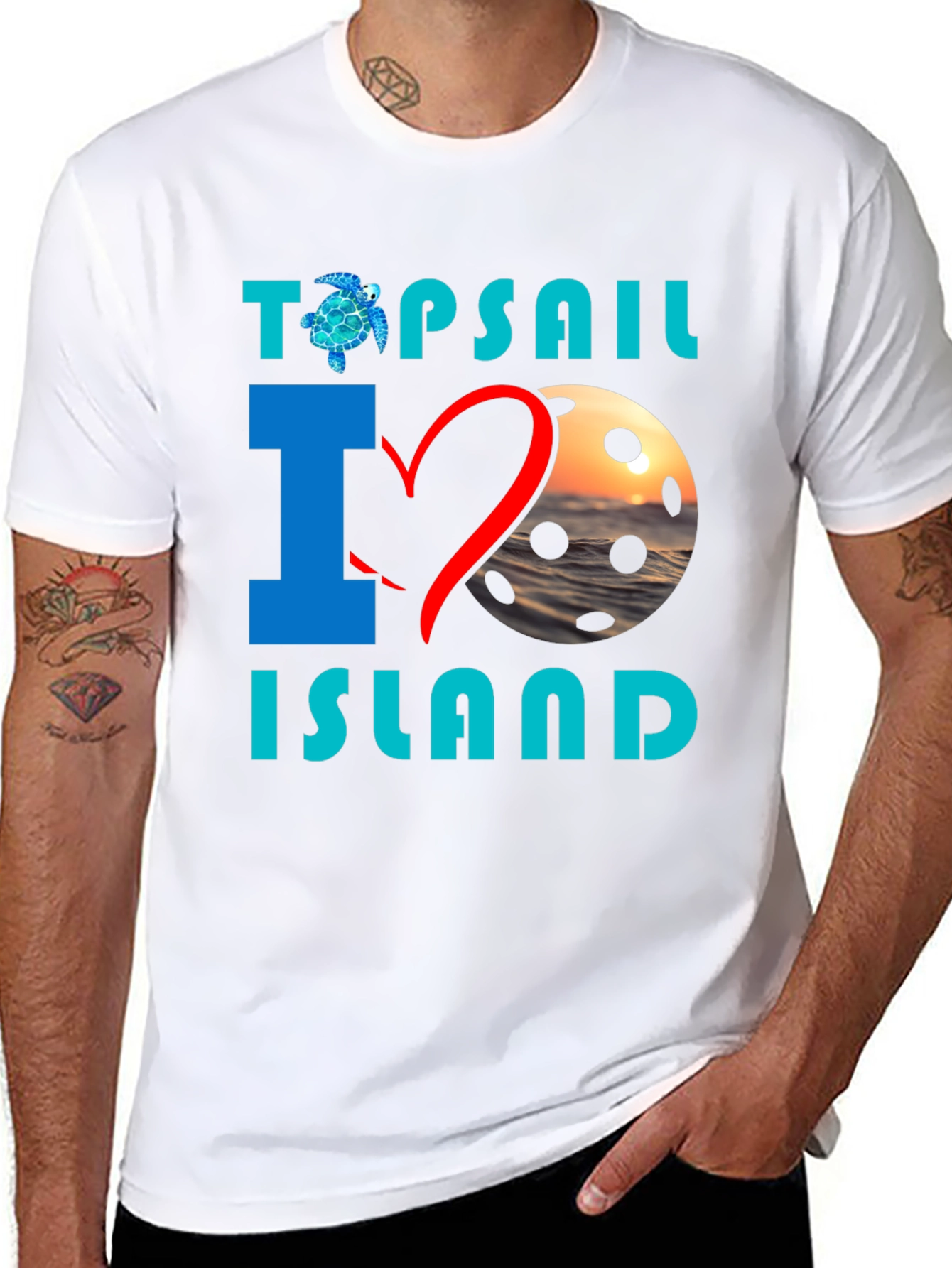 Topsail Island Graphic Tee