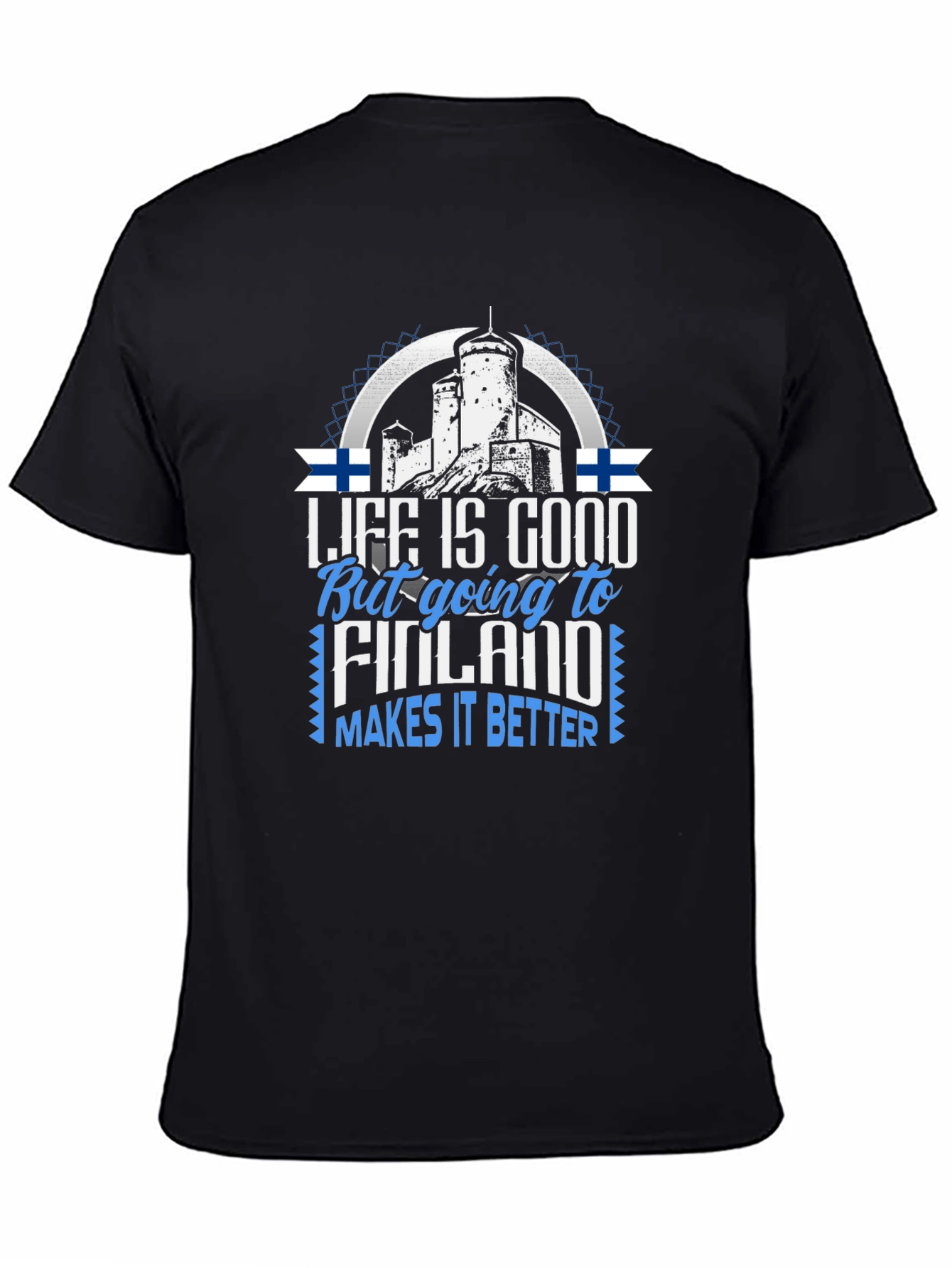 Finland Tee - Life is Good - Travel T-Shirt