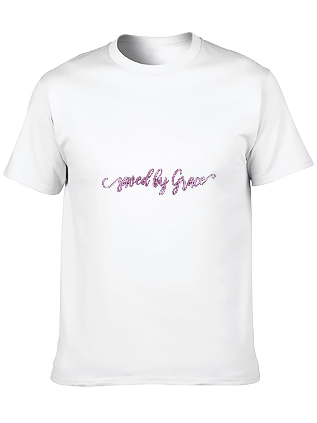 Saved by Grace Black T-Shirt