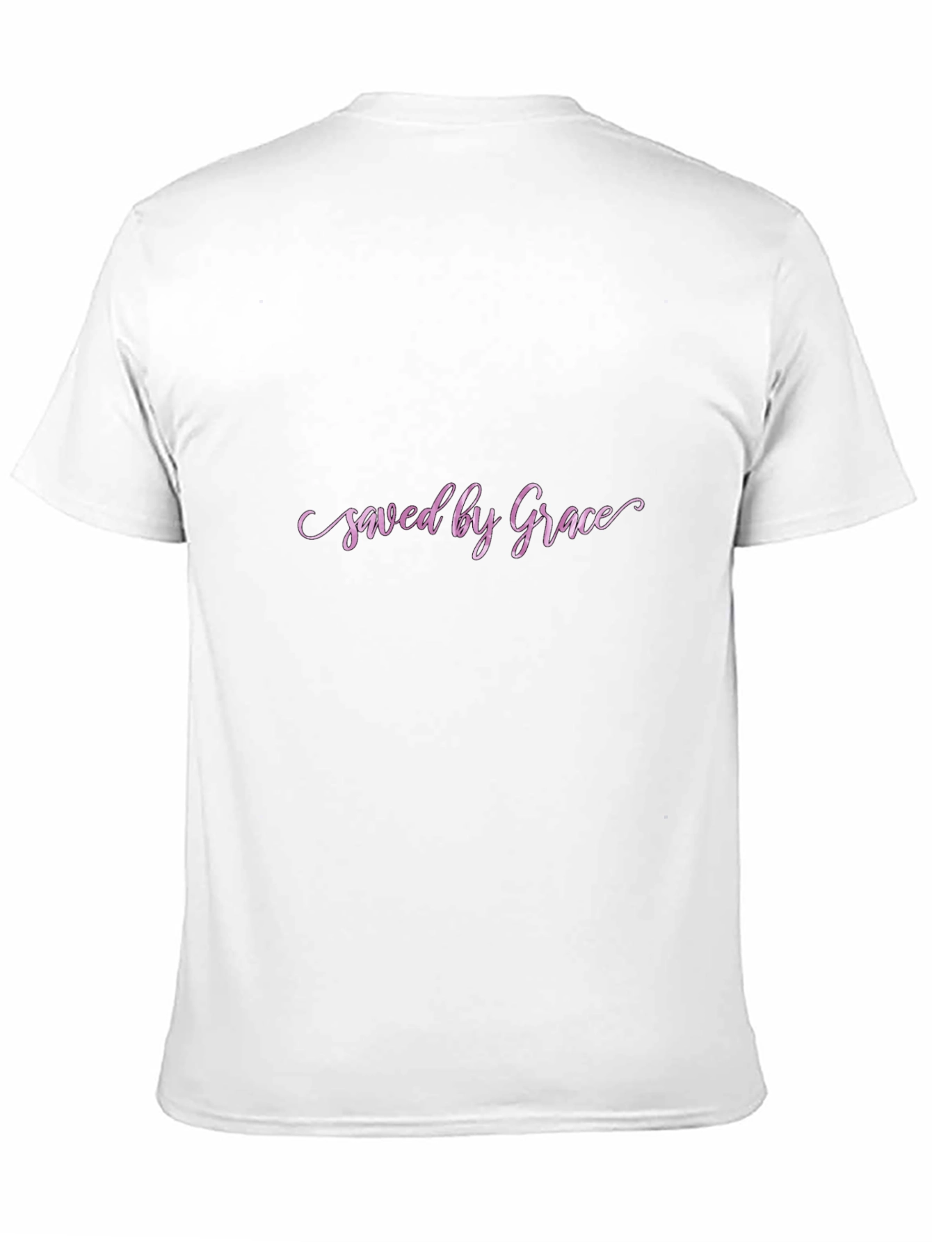 Saved by Grace Black T-Shirt