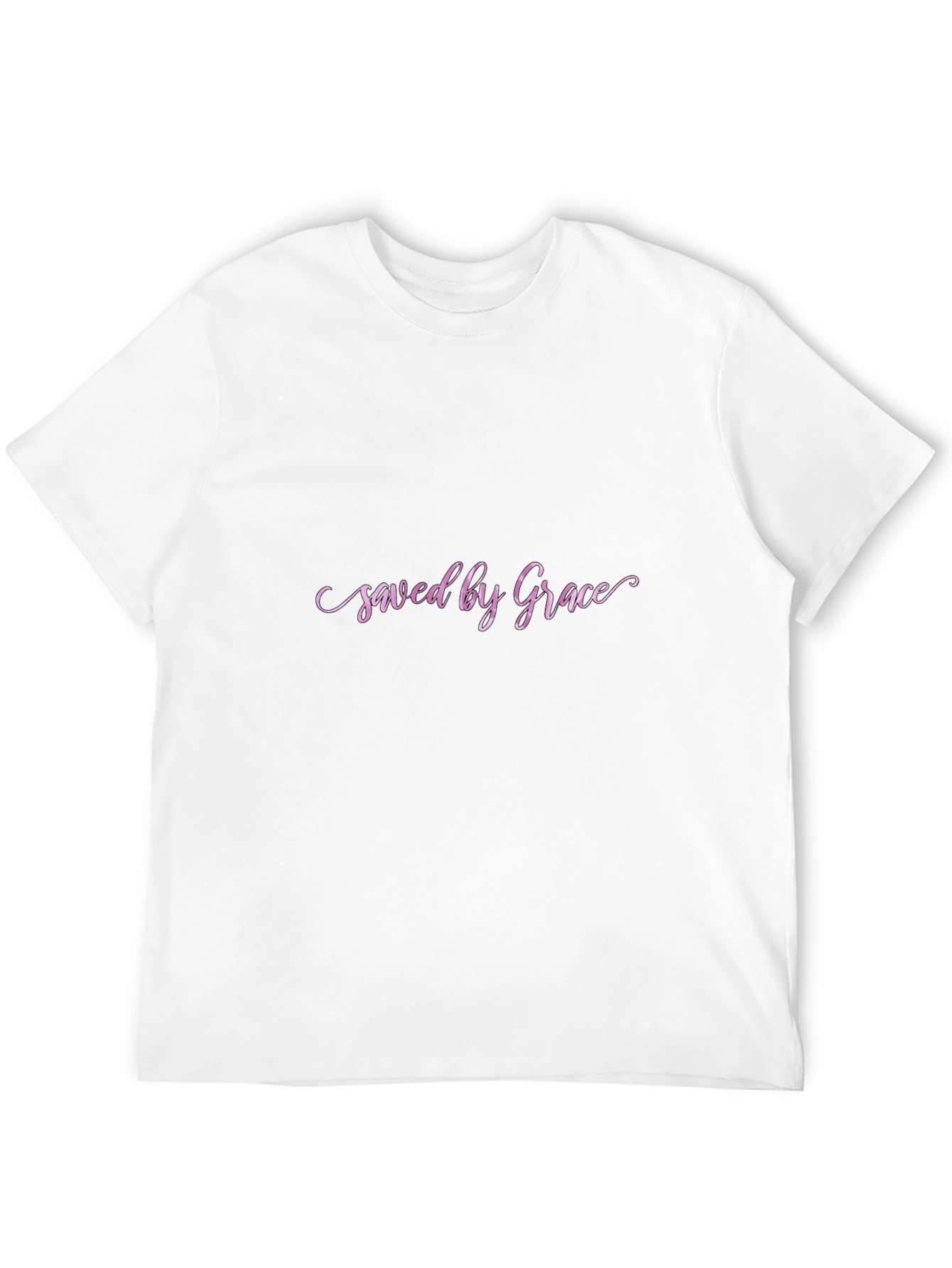 Saved by Grace Black T-Shirt