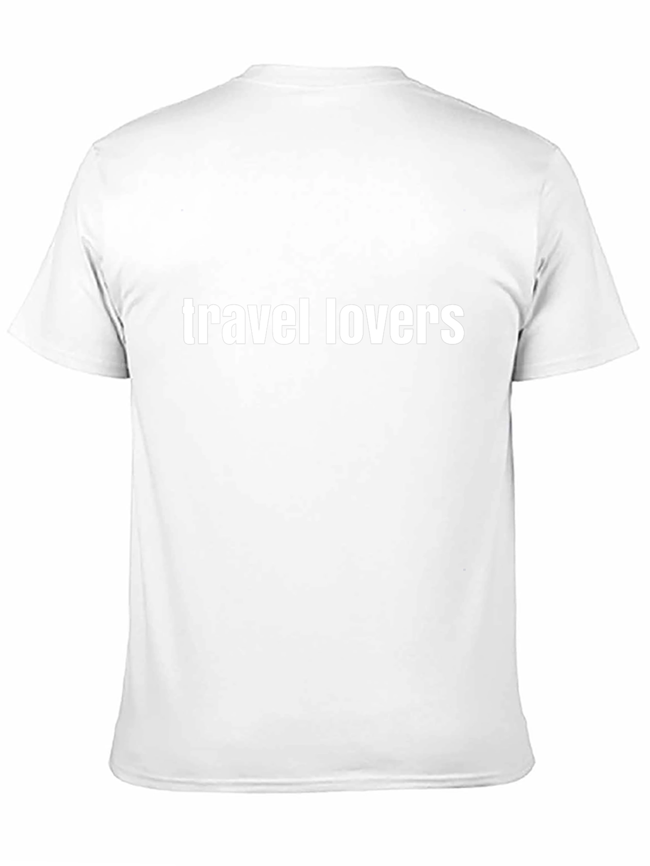 Travel Lovers Black T-Shirt