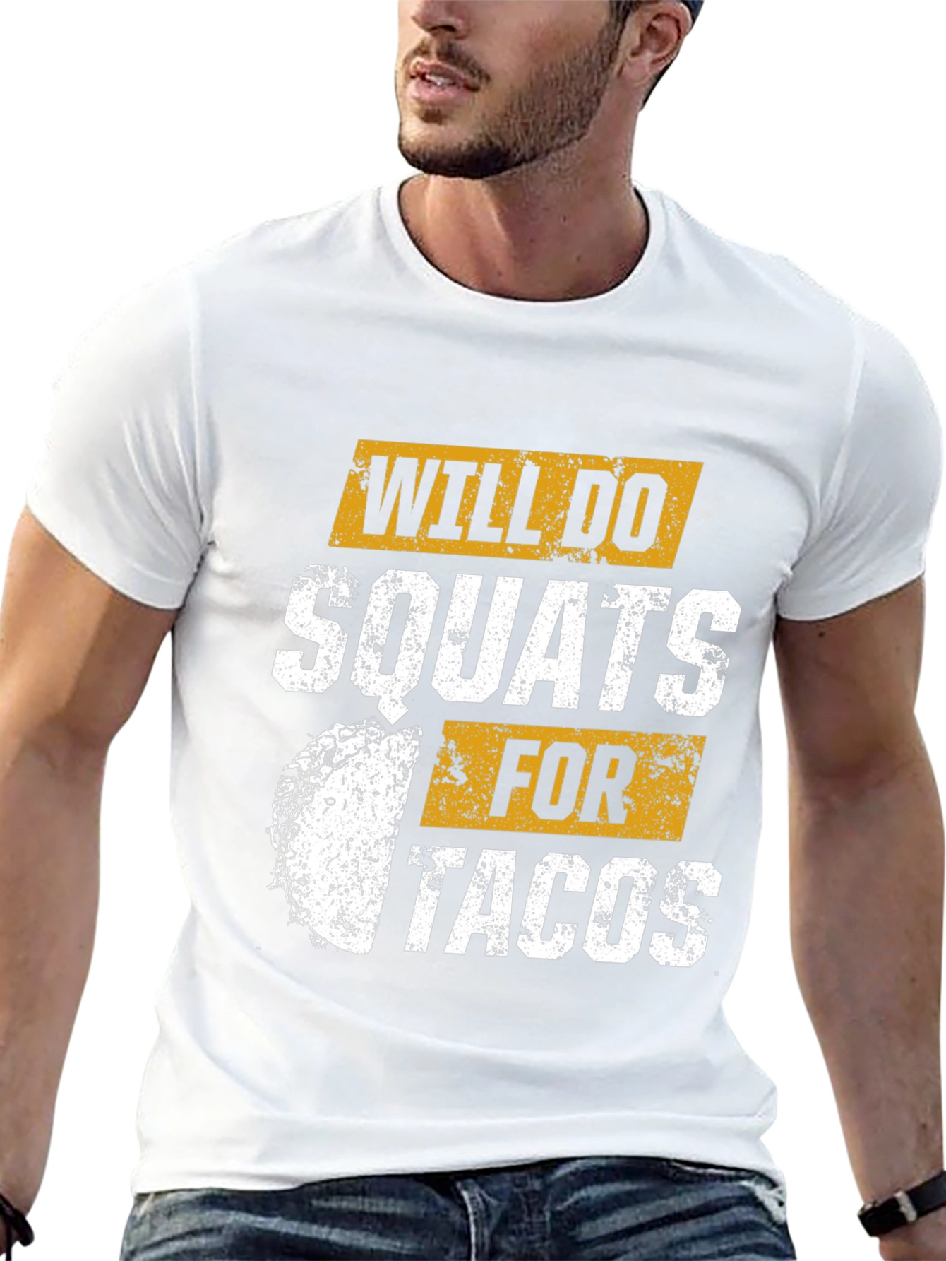 Will Do Squats For Tacos Graphic T-Shirt