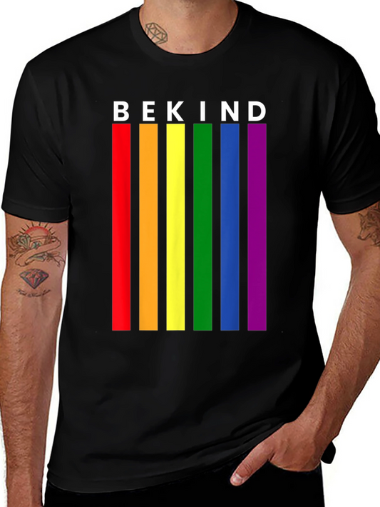 Be Kind Pride T-Shirt - Rainbow Equality