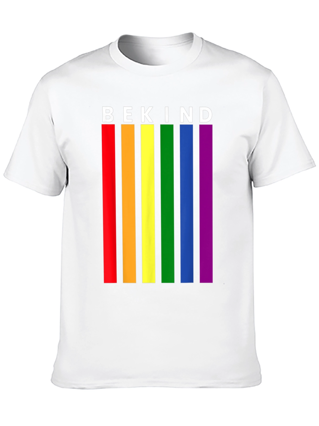 Be Kind Pride T-Shirt - Rainbow Equality