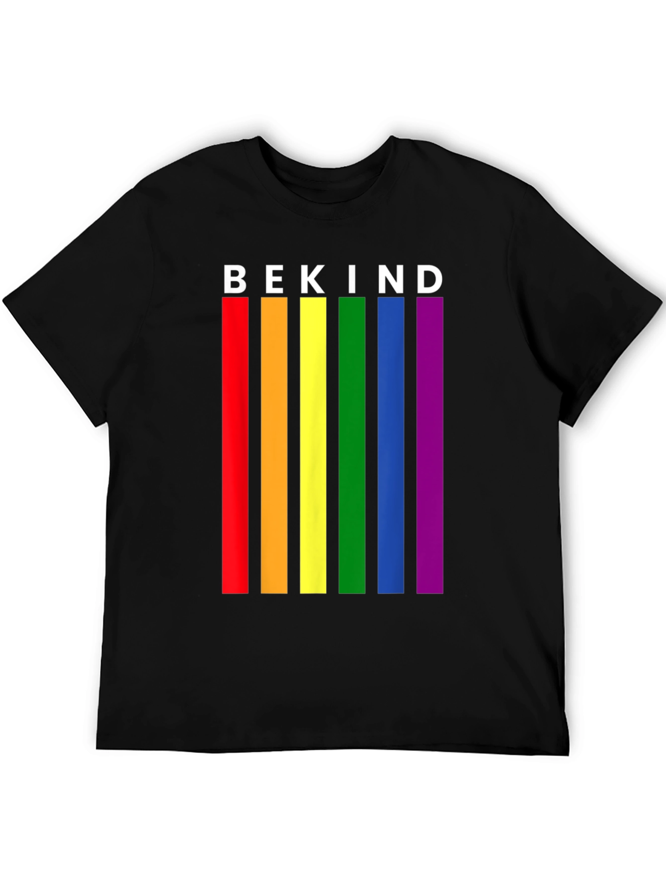 Be Kind Pride T-Shirt - Rainbow Equality
