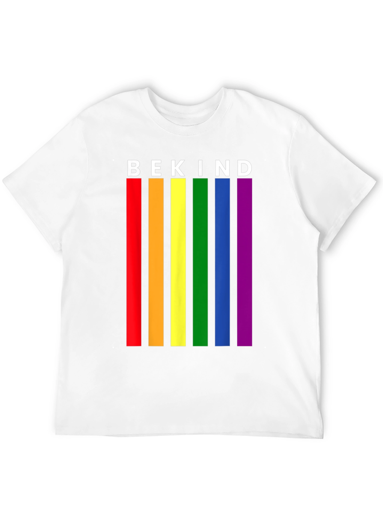 Be Kind Pride T-Shirt - Rainbow Equality